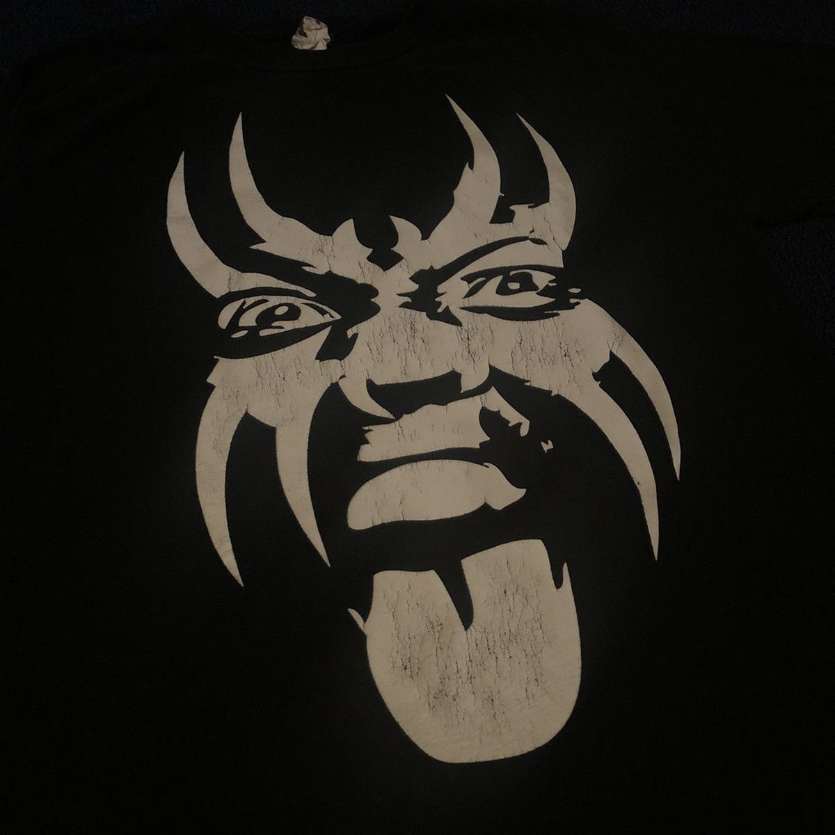 Rap Tees Vintage 2000s Krizz Kaliko Tech N9ne Strange Music Face Tee Size US M / EU 48-50 / 2 - 5 Thumbnail