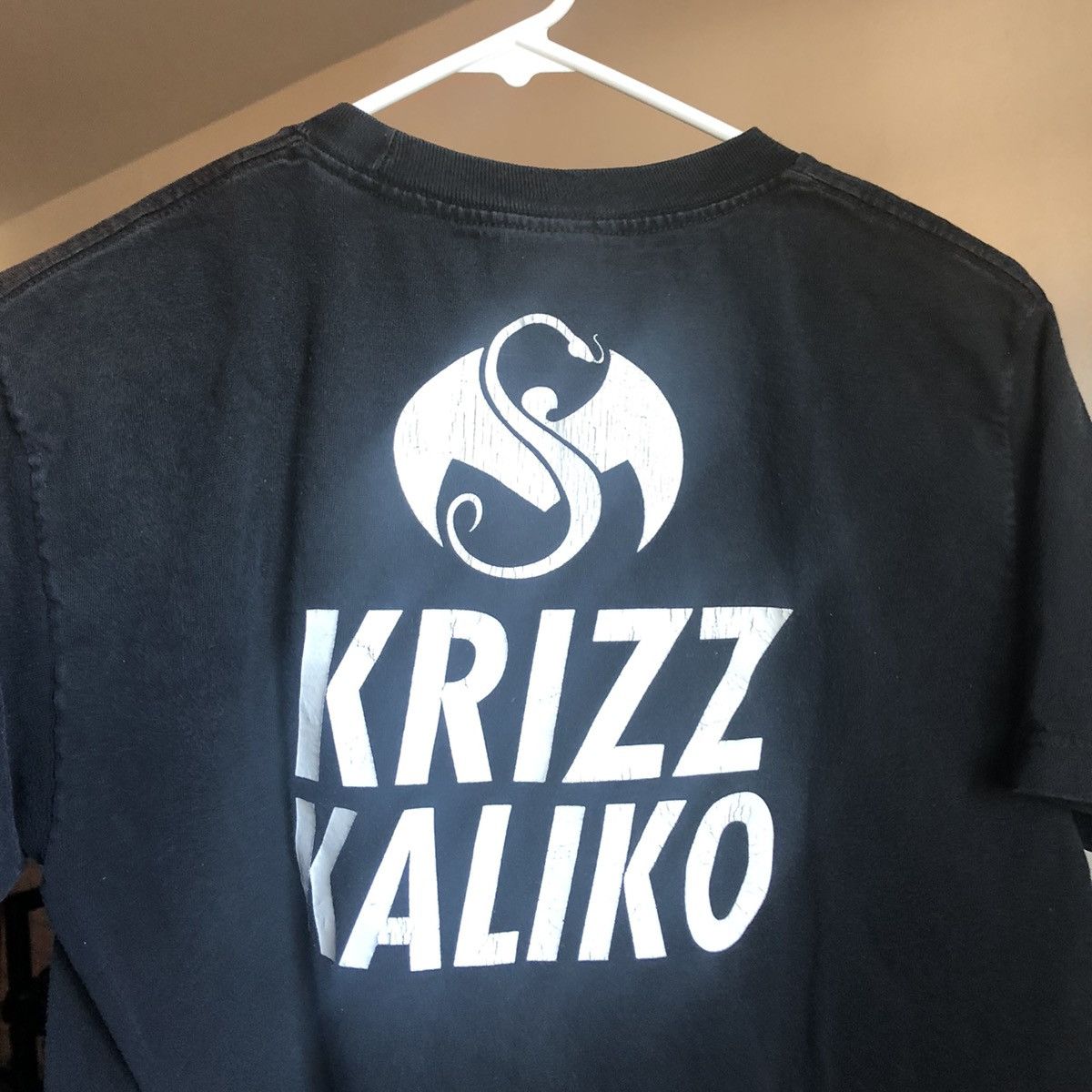 Rap Tees Vintage 2000s Krizz Kaliko Tech N9ne Strange Music Face Tee Size US M / EU 48-50 / 2 - 2 Thumbnail