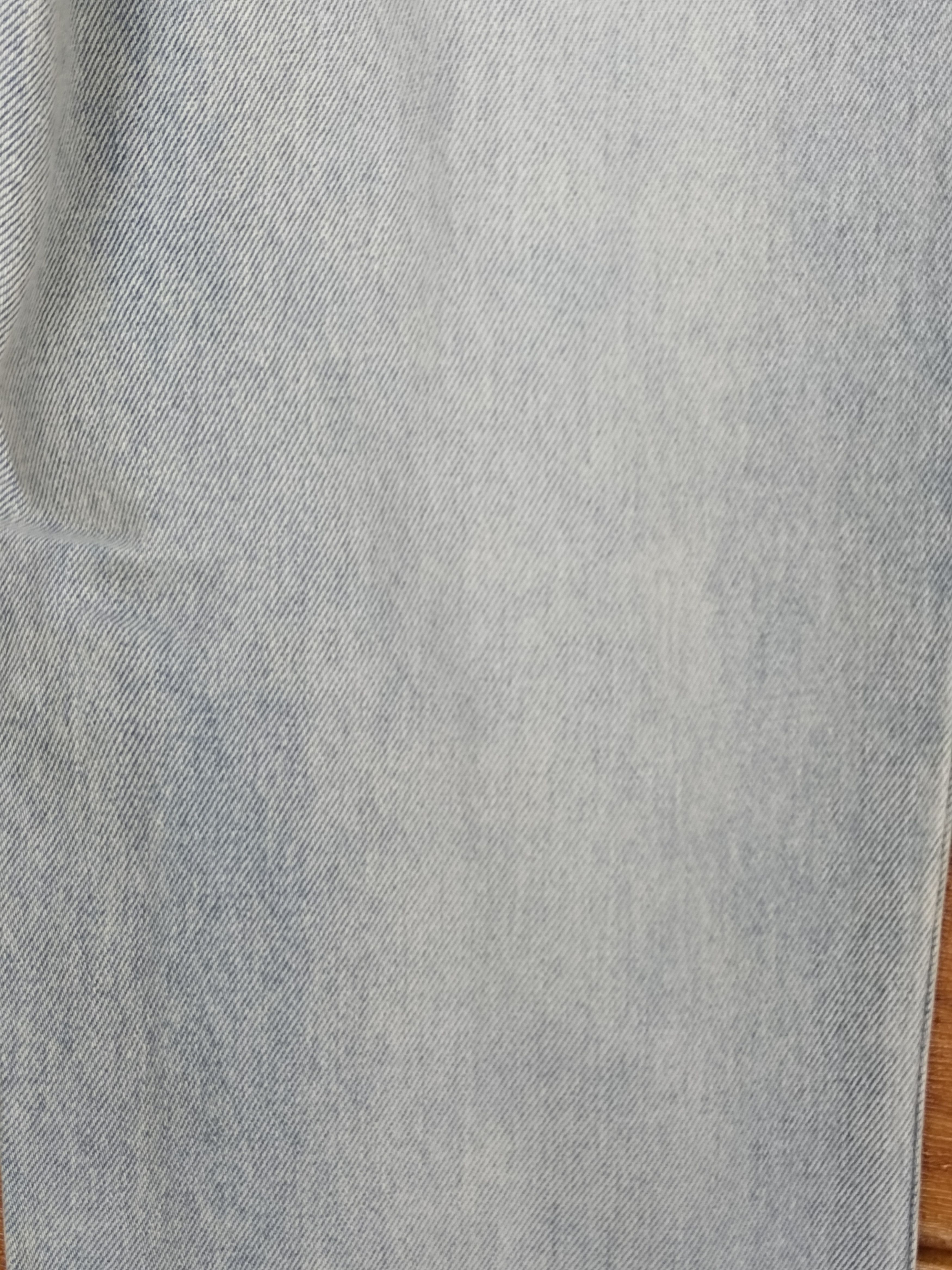 Japanese Brand 🇯🇵 Cocolulu Spell Out Distressed Light Wash Denim Jeans Size US 30 / EU 46 - 5 Thumbnail