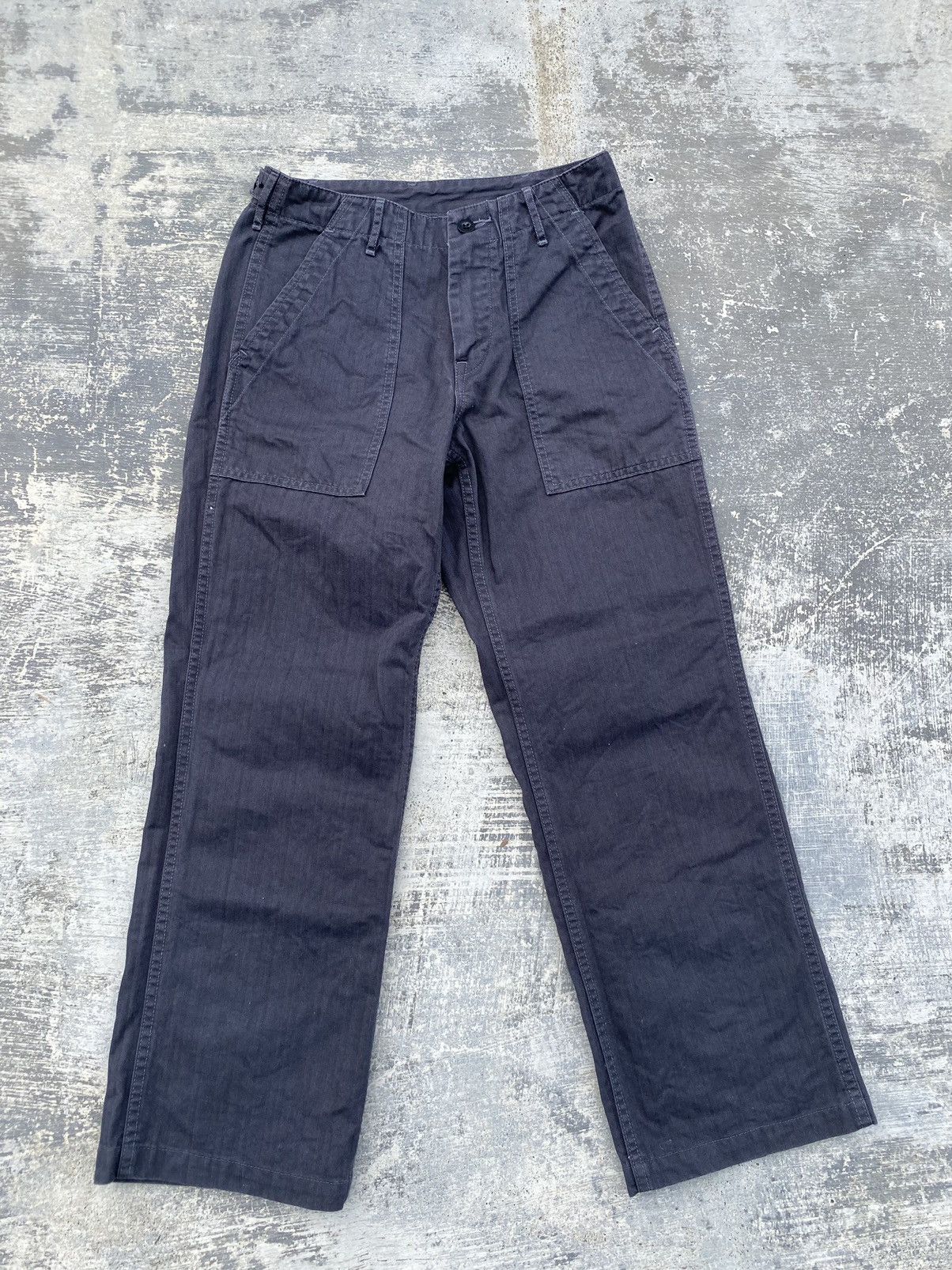 Two Moon TWO MOON JAPAN HERRINGBONE MILITARY PUNK RAVE GORPCORE WORK Size US 28 / EU 44 - 1 Thumbnail