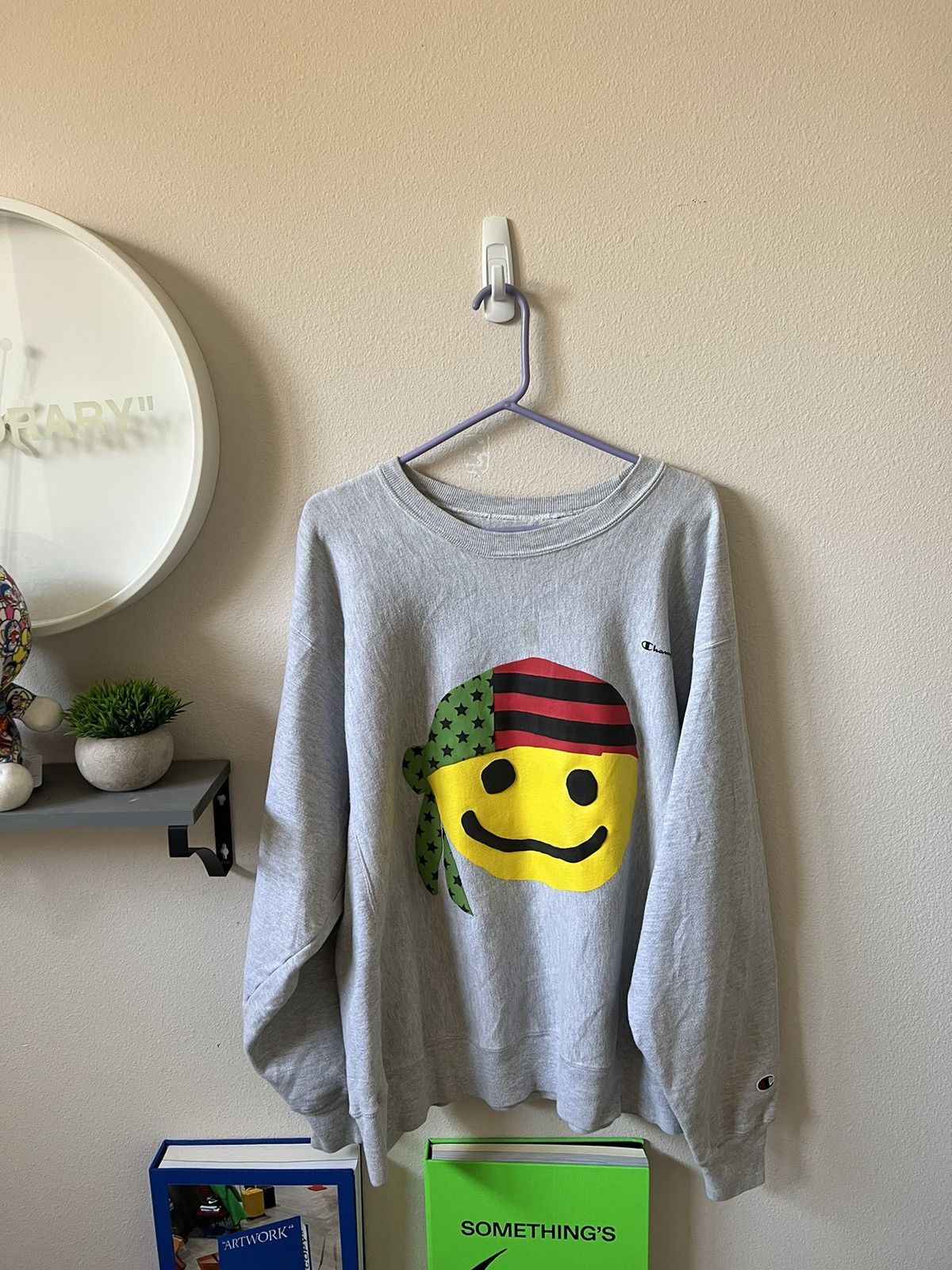 コラボ【Denim Tears x Cactus Plant Flea Market】T-shirt gray Denim Tears and Cactus Plant Flea Market Unveil New