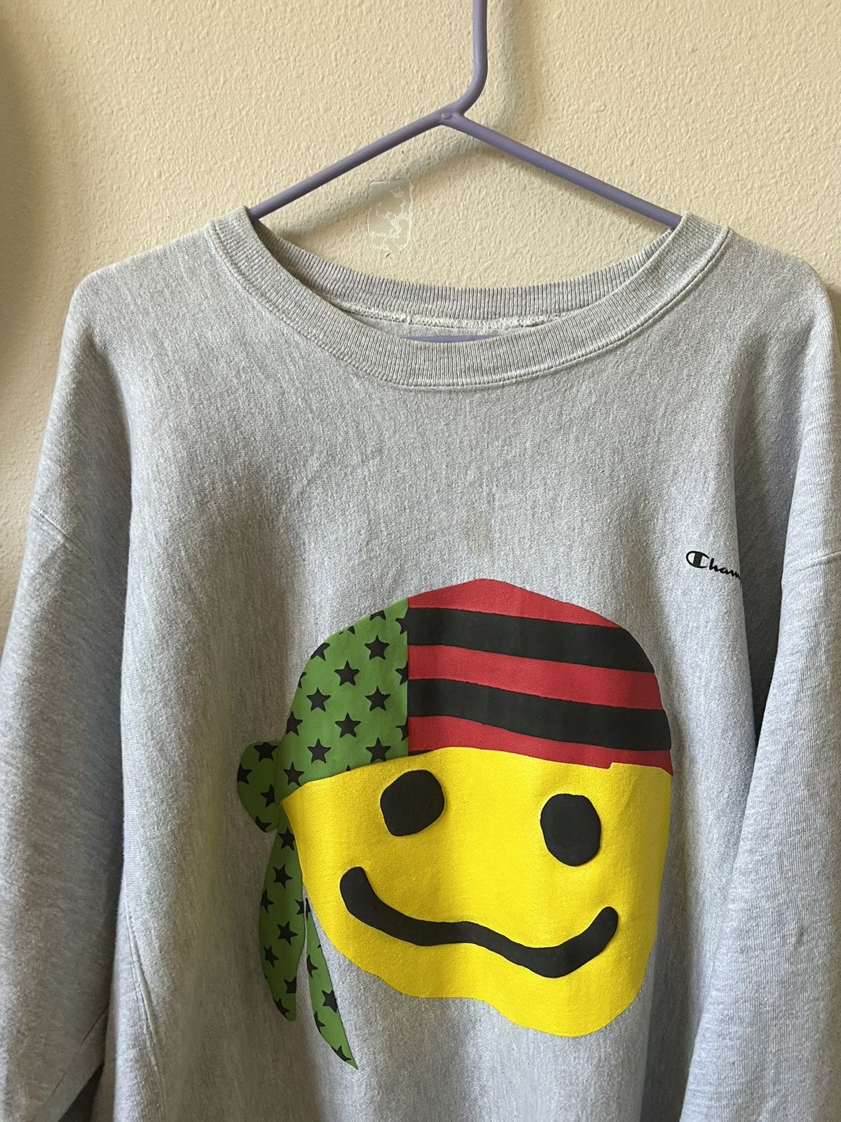 Cactus Plant Flea Market × DENIM TEARS Cactus Plant Flea Market Denim Tears Smiley Crewneck Size US XL / EU 56 / 4 - 2 Thumbnail