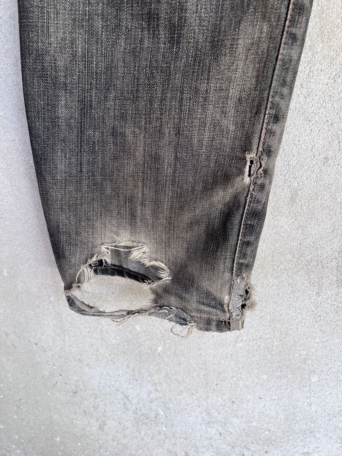 Edwin Vintage Edwin Distressed Denim Pant Size US 32 / EU 48 - 10 Thumbnail