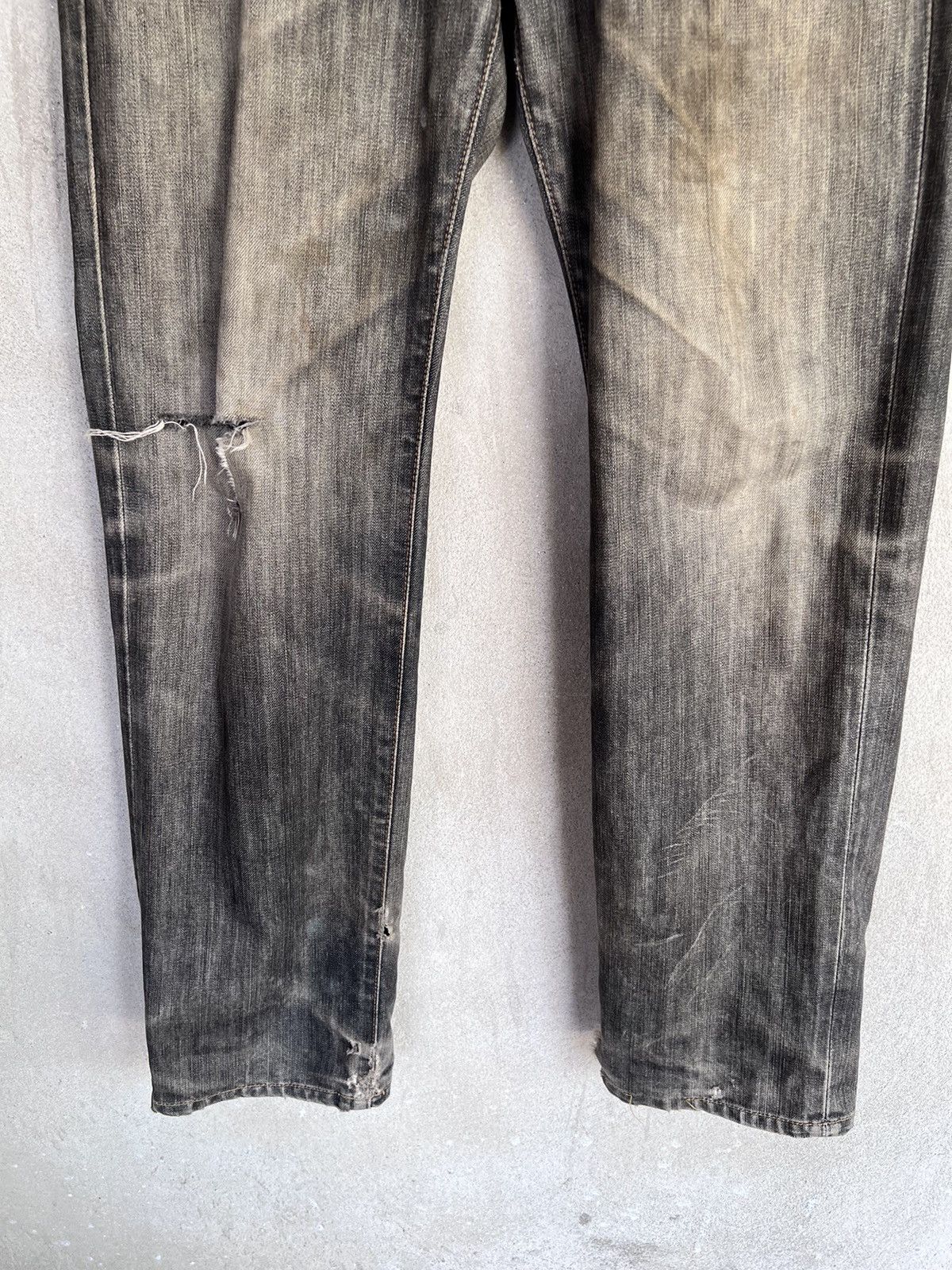 Edwin Vintage Edwin Distressed Denim Pant Size US 32 / EU 48 - 4 Thumbnail