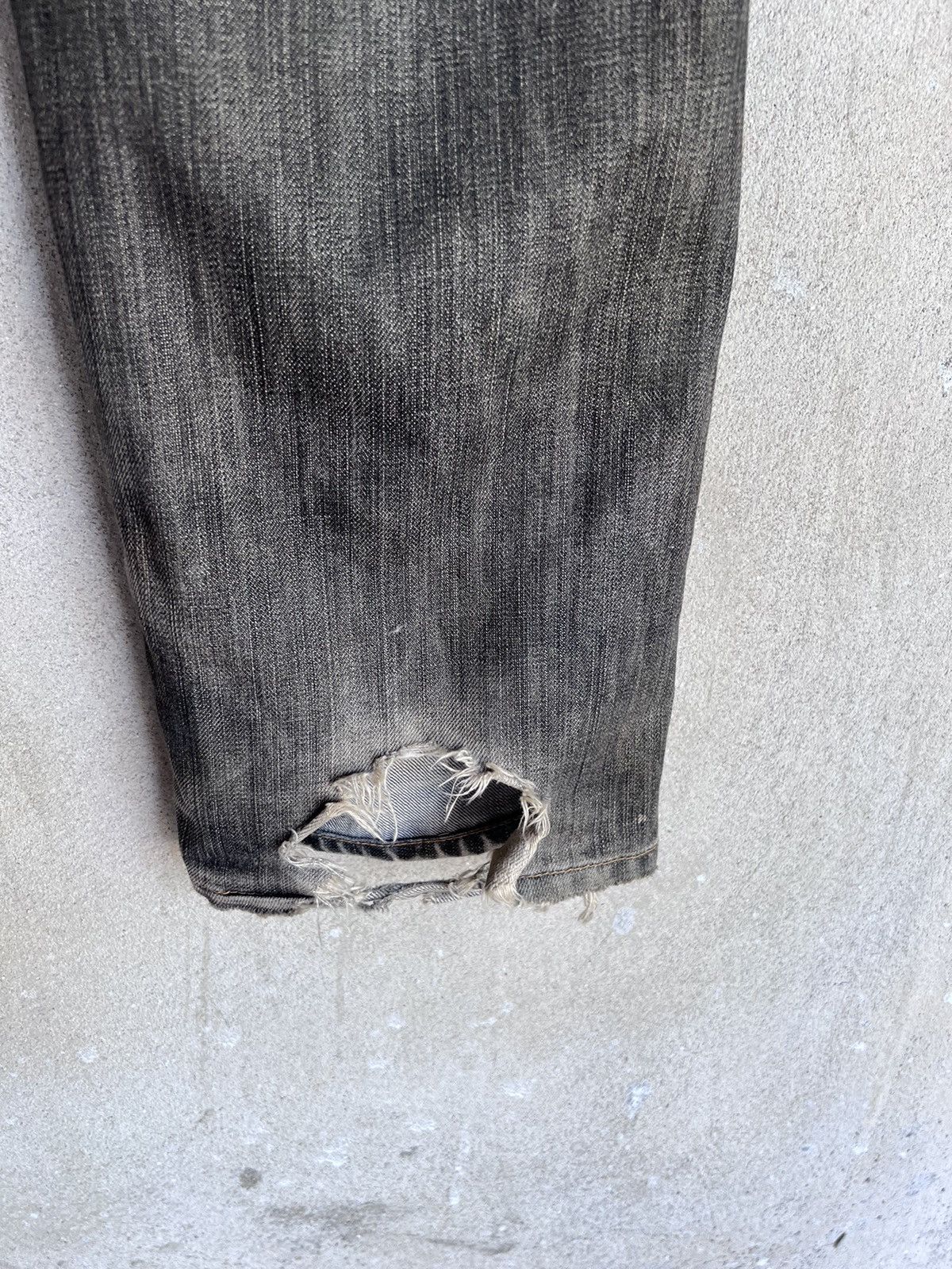 Edwin Vintage Edwin Distressed Denim Pant Size US 32 / EU 48 - 11 Thumbnail
