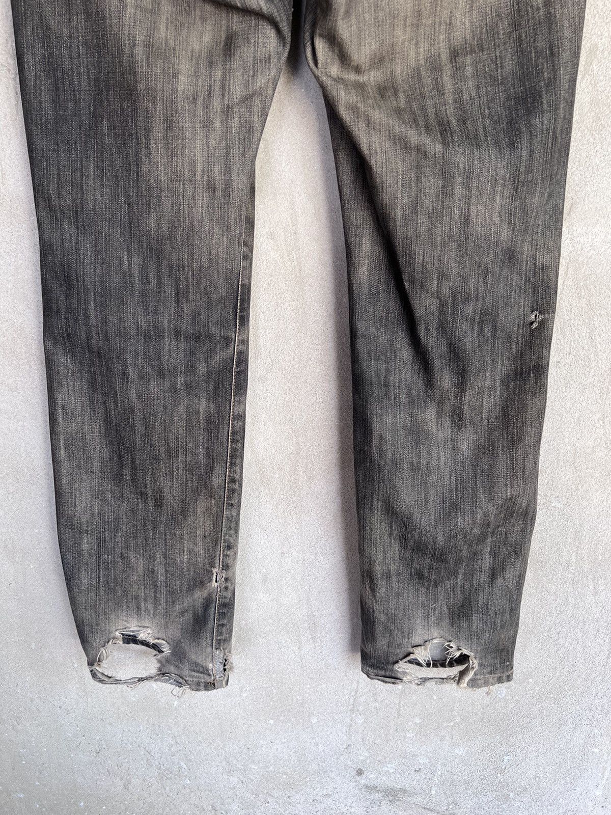 Edwin Vintage Edwin Distressed Denim Pant Size US 32 / EU 48 - 9 Thumbnail