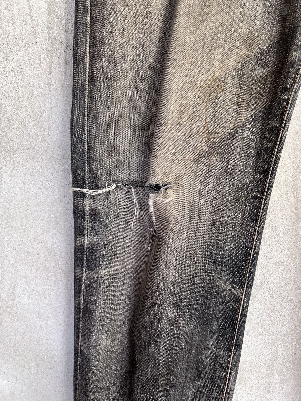 Edwin Vintage Edwin Distressed Denim Pant Size US 32 / EU 48 - 6 Thumbnail