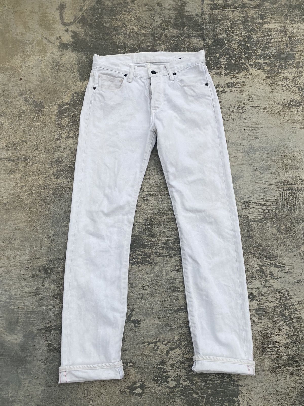 KURO JAPAN KURO SELVEDGE PUNK RAVE GRUNGE COWBOY GORPCORE ROCKER Size US 29 - 2 Thumbnail