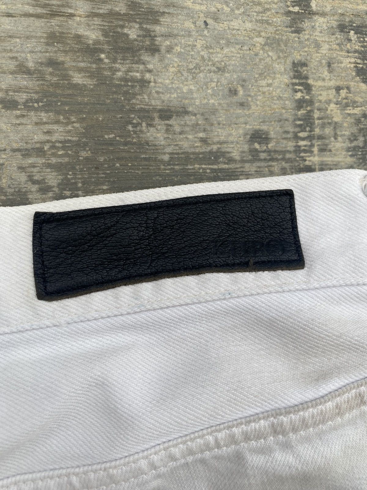 KURO JAPAN KURO SELVEDGE PUNK RAVE GRUNGE COWBOY GORPCORE ROCKER Size US 29 - 14 Thumbnail