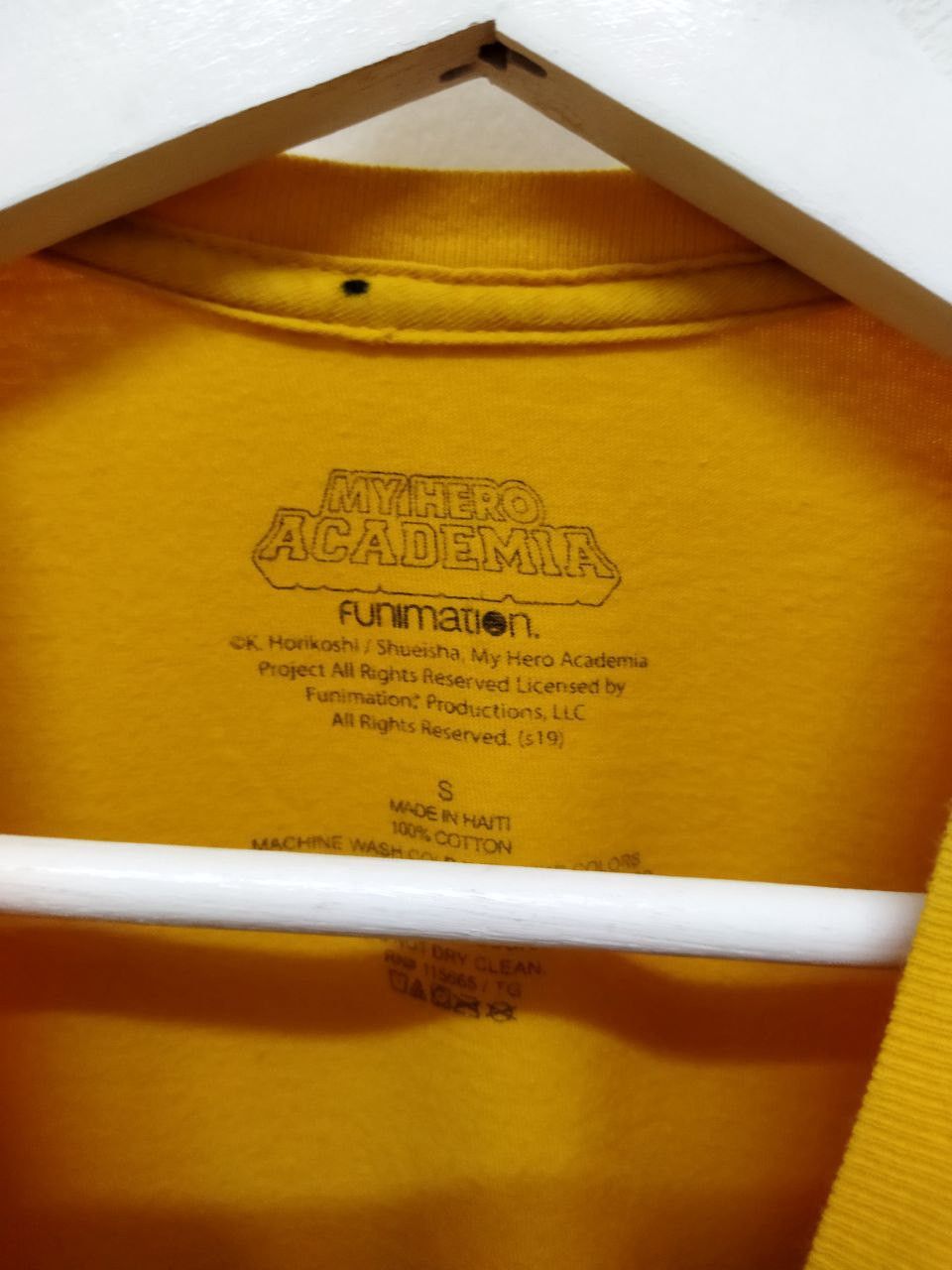Japanese Brand My Hero Academia Anime Tshirt - Size S Size US S / EU 44-46 / 1 - 2 Thumbnail