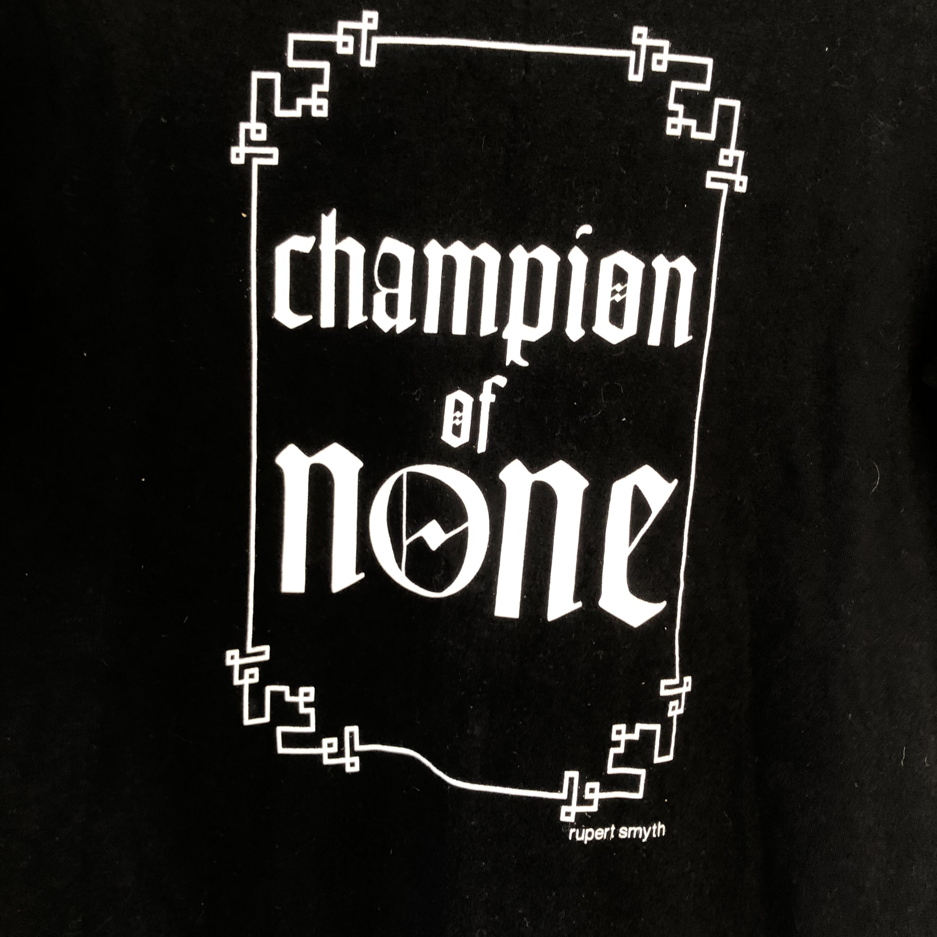 Comme des Garcons AD2002 Dazed & Confused "Champion of None" Tee Size US L / EU 52-54 / 3 - 2 Thumbnail