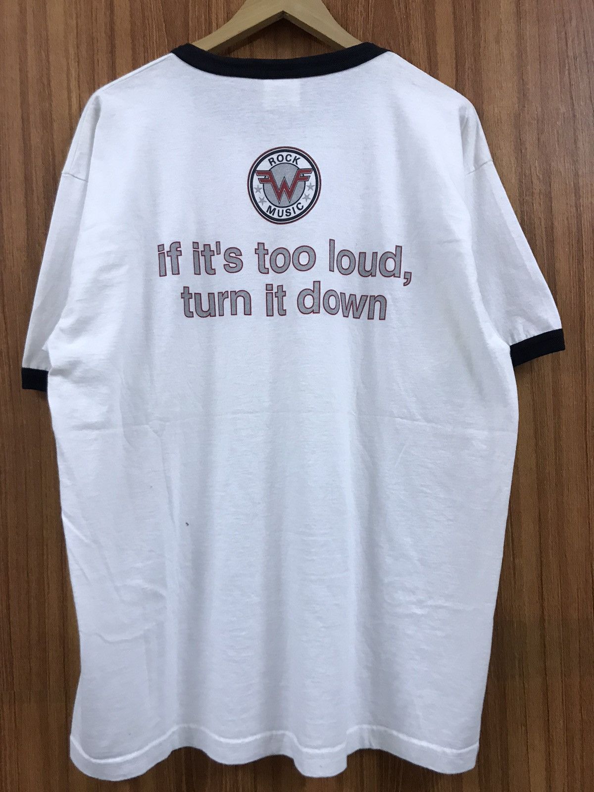 Band Tees × Vintage Vintage Rare OG 1995 Weezer Band Tour Tee Size US L / EU 52-54 / 3 - 8 Thumbnail