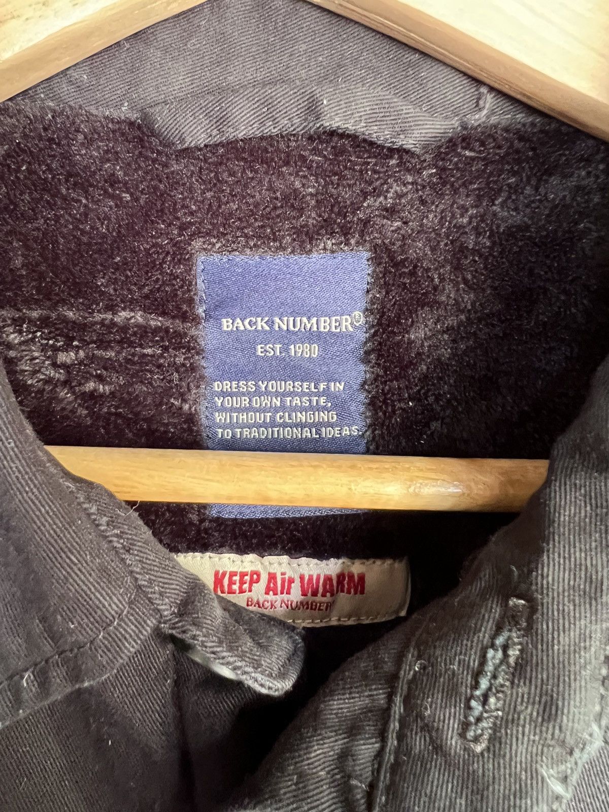 Japanese Brand Japanese Brand Back Number Jacket Size US L / EU 52-54 / 3 - 4 Thumbnail