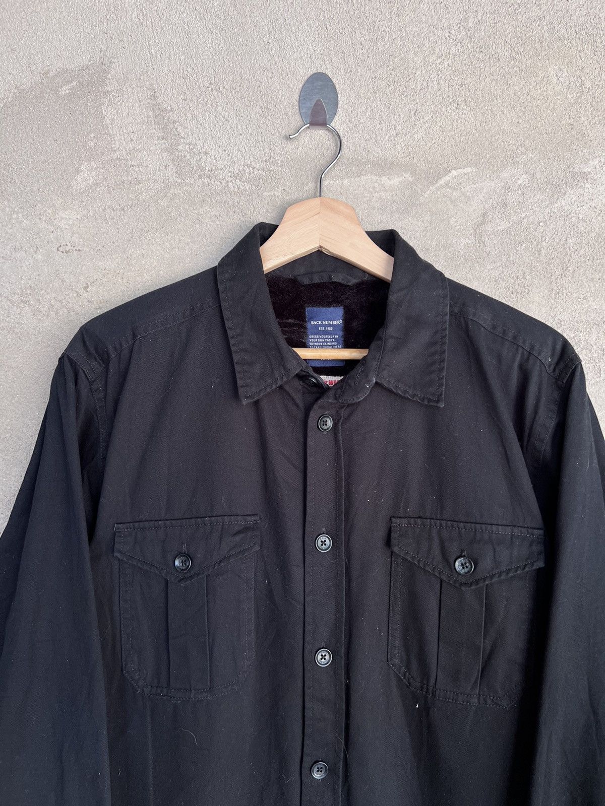 Japanese Brand Japanese Brand Back Number Jacket Size US L / EU 52-54 / 3 - 3 Thumbnail
