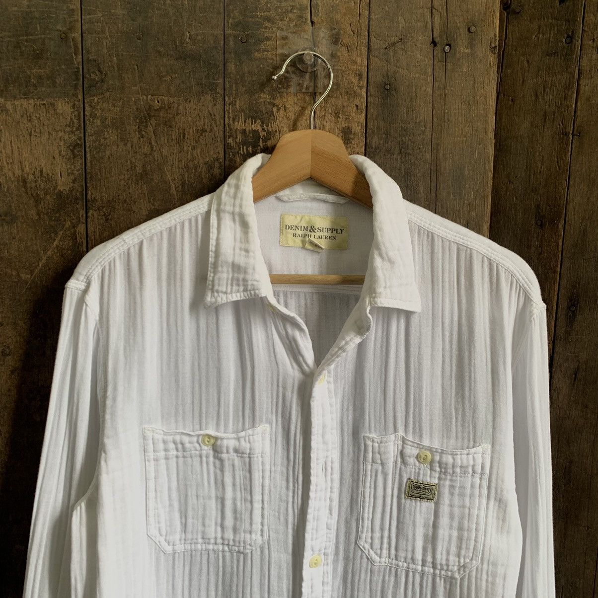 Denim & Supply Ralph Lauren Vintage Denim Supply Ralph Lauren Button Up Shirt Size US M / EU 48-50 / 2 - 2 Thumbnail
