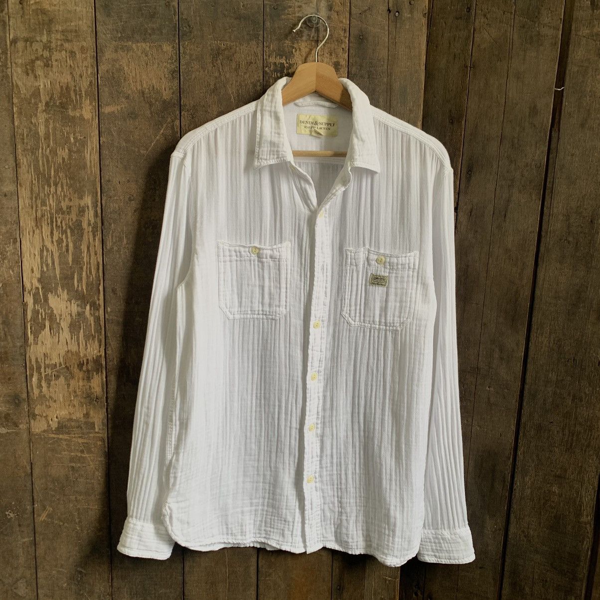 Denim & Supply Ralph Lauren Vintage Denim Supply Ralph Lauren Button Up Shirt Size US M / EU 48-50 / 2 - 9 Thumbnail