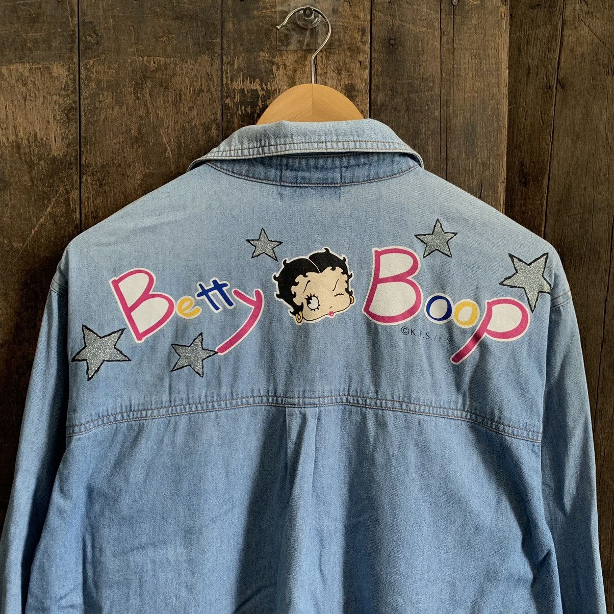 Cartoon Network × Japanese Brand × Vintage Vintage Betty Boop Button Up Shirt Size US M / EU 48-50 / 2 - 9 Thumbnail