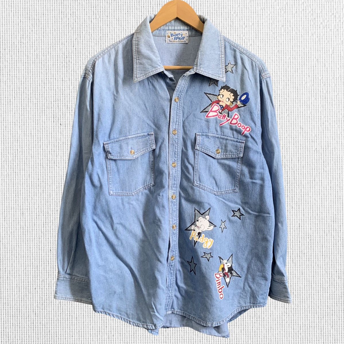 Vintage Betty Boop Button Up Shirt