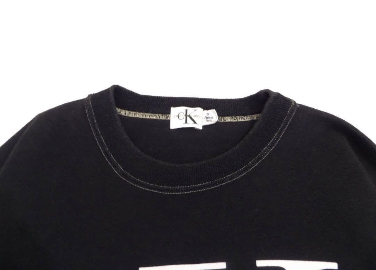 Calvin Klein Vintage Calvin Klein cK Sweatshirt Size US S / EU 44-46 / 1 - 4 Thumbnail