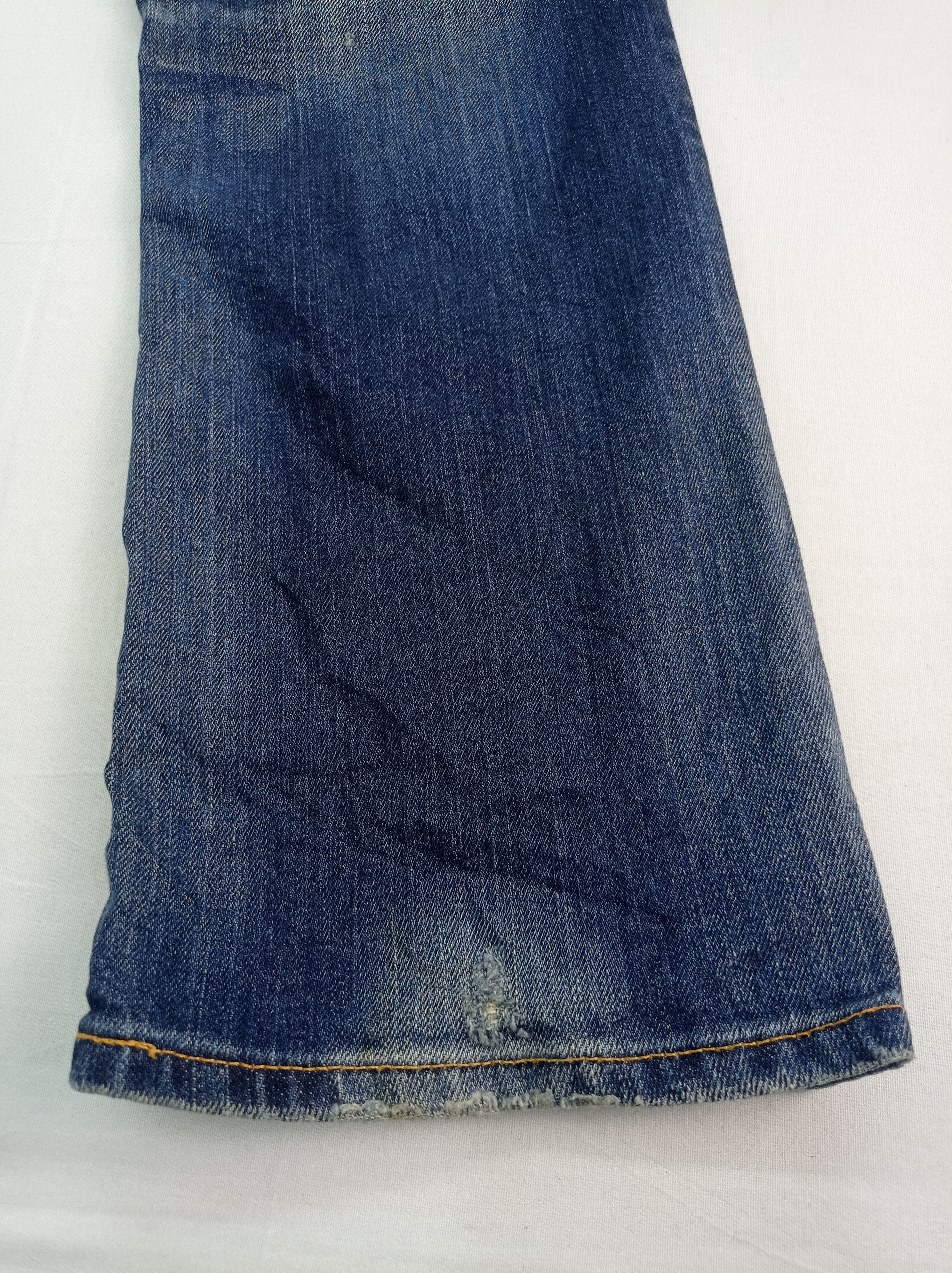 Edwin × Japanese Brand Edwin Distressed Faded Denim Pants Size US 30 / EU 46 - 17 Thumbnail