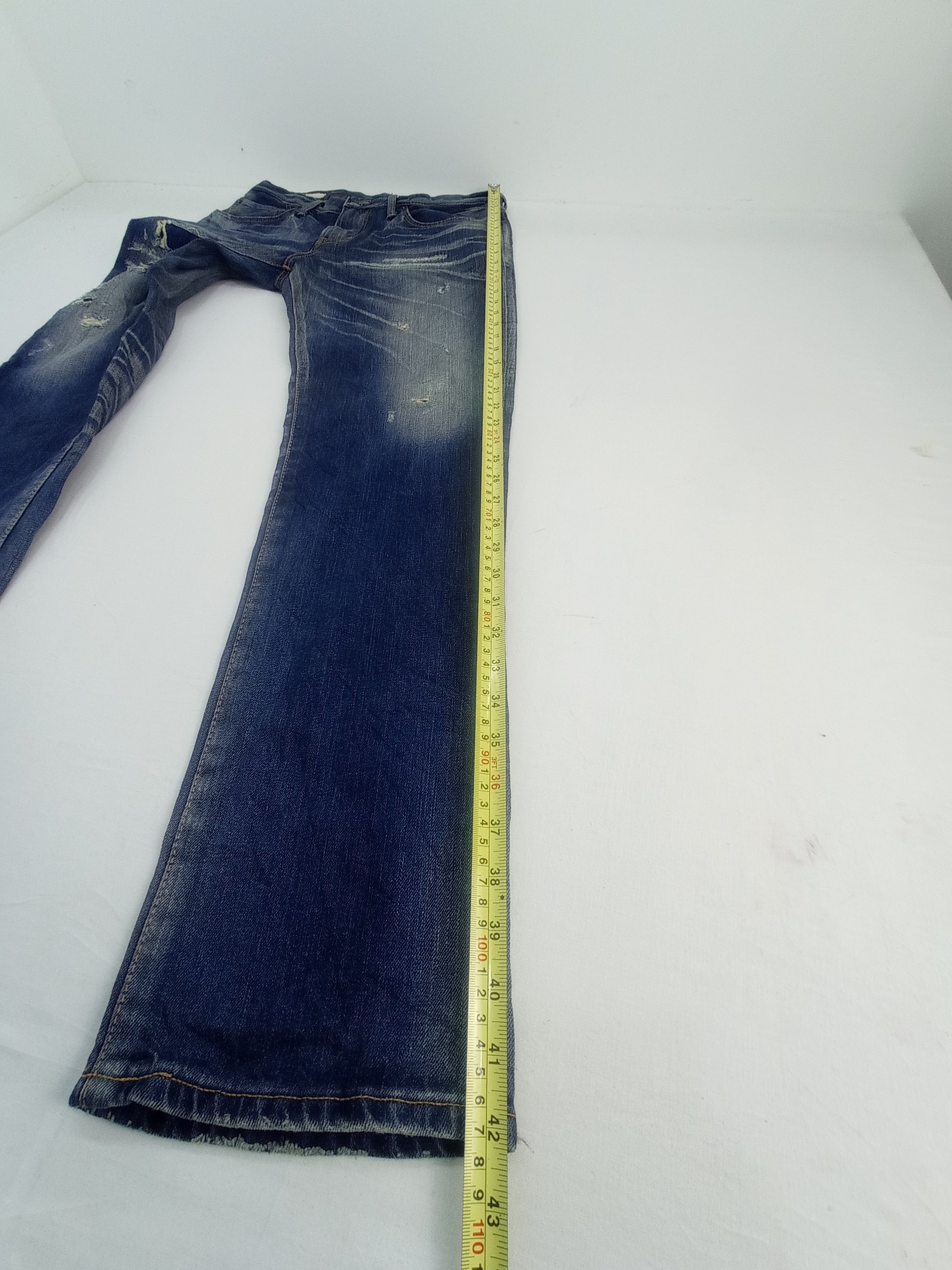 Edwin × Japanese Brand Edwin Distressed Faded Denim Pants Size US 30 / EU 46 - 18 Thumbnail