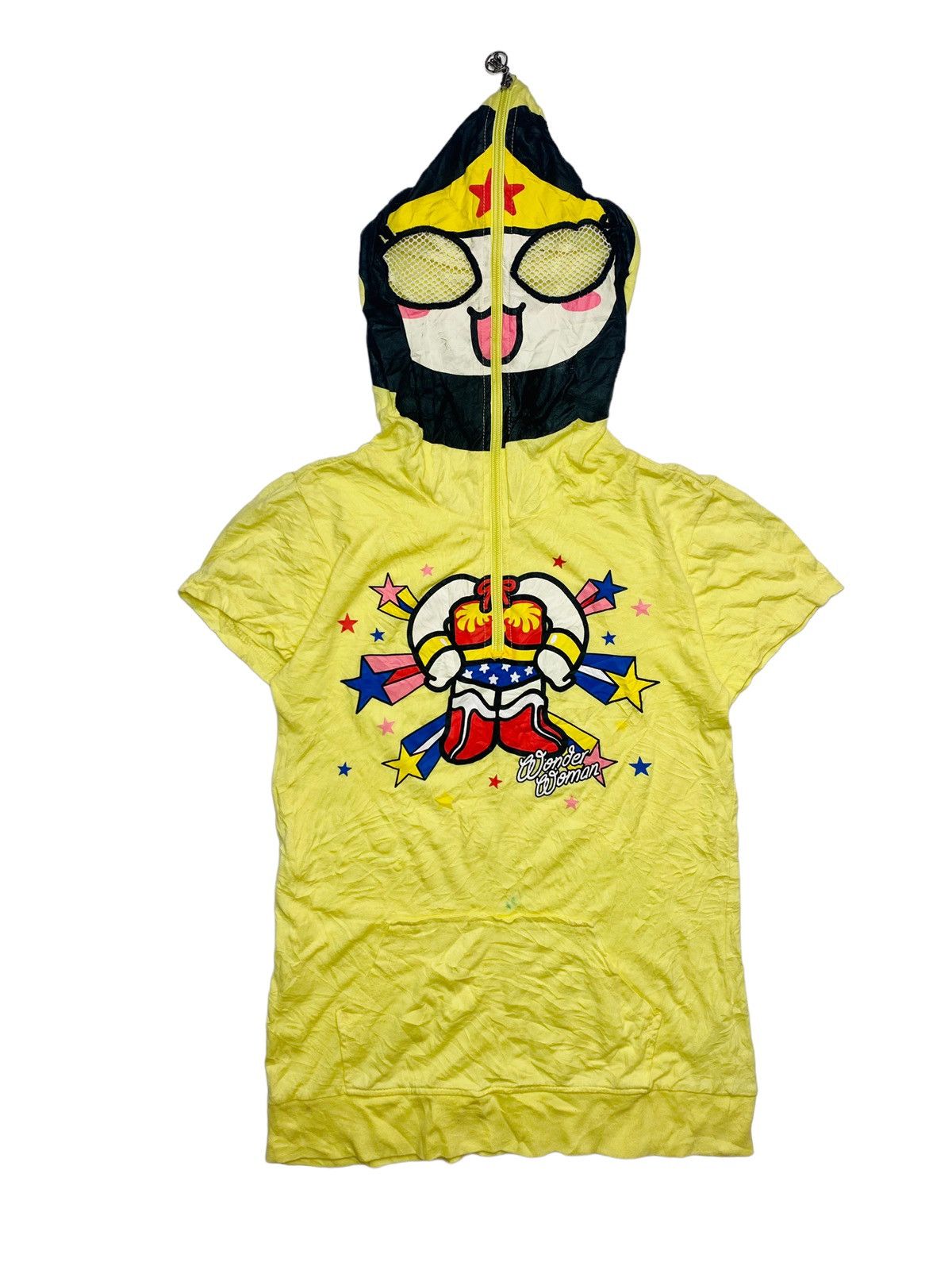 Japanese Brand 2000s Michiko London - Wonder Woman Baby Tee Size US S / EU 44-46 / 1 - 2 Thumbnail