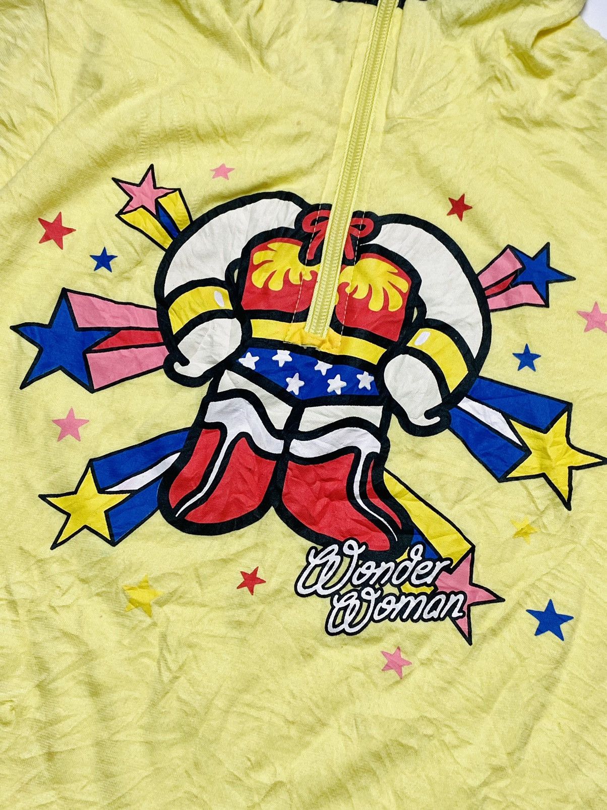 Japanese Brand 2000s Michiko London - Wonder Woman Baby Tee Size US S / EU 44-46 / 1 - 4 Thumbnail
