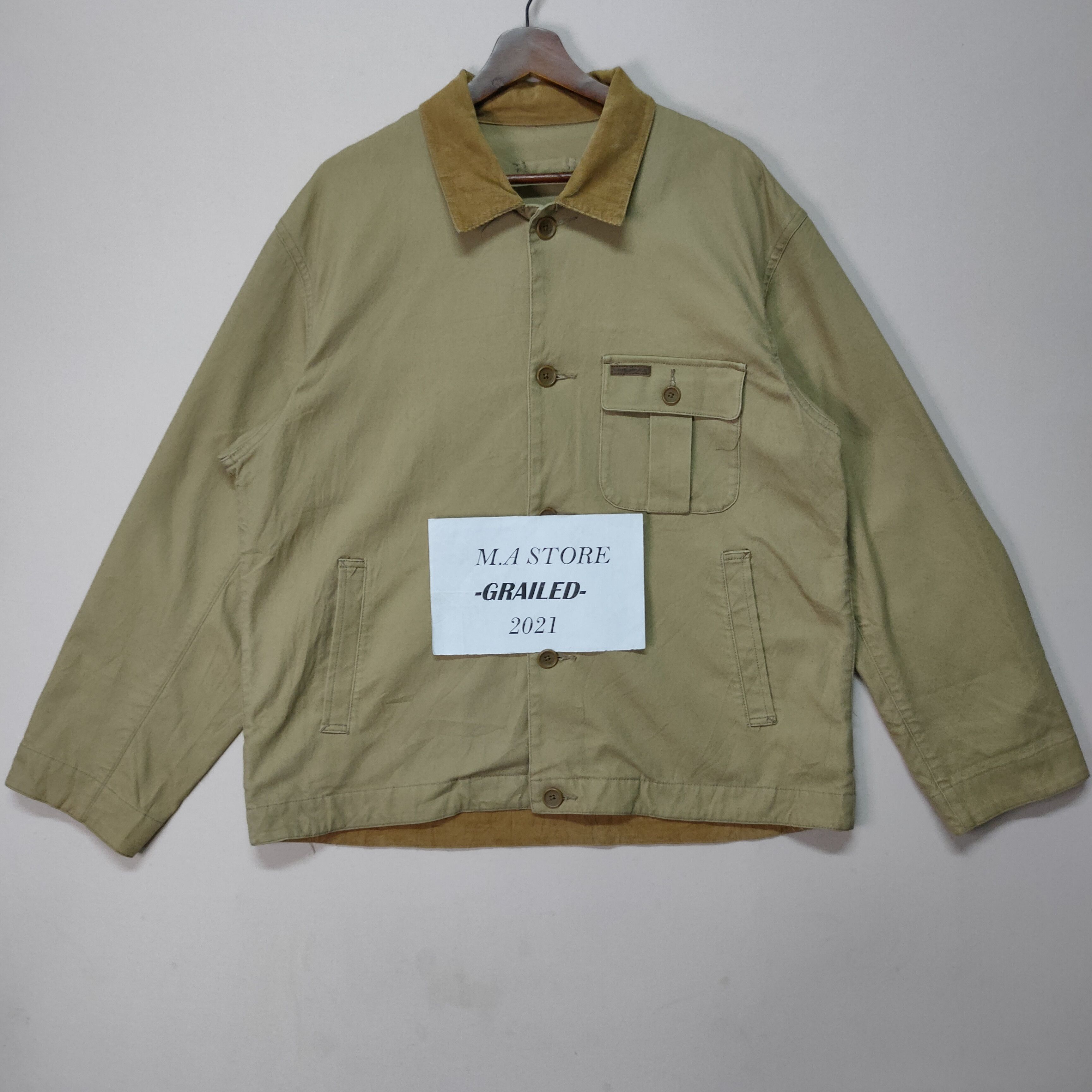 Vintage Vintage Crocodile Small Logo Button Ups Jacket Size US L / EU 52-54 / 3 - 1 Thumbnail