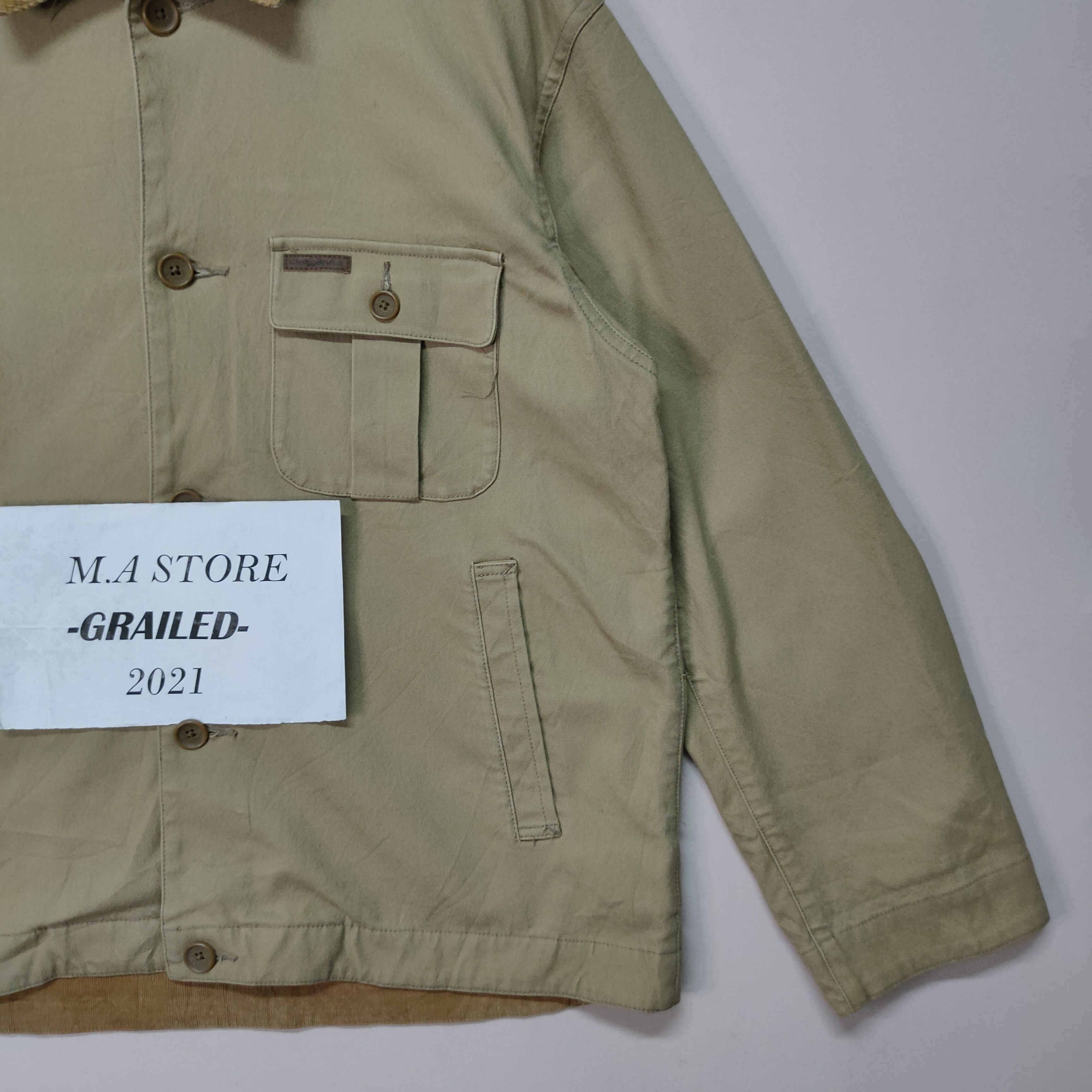 Vintage Vintage Crocodile Small Logo Button Ups Jacket Size US L / EU 52-54 / 3 - 3 Thumbnail