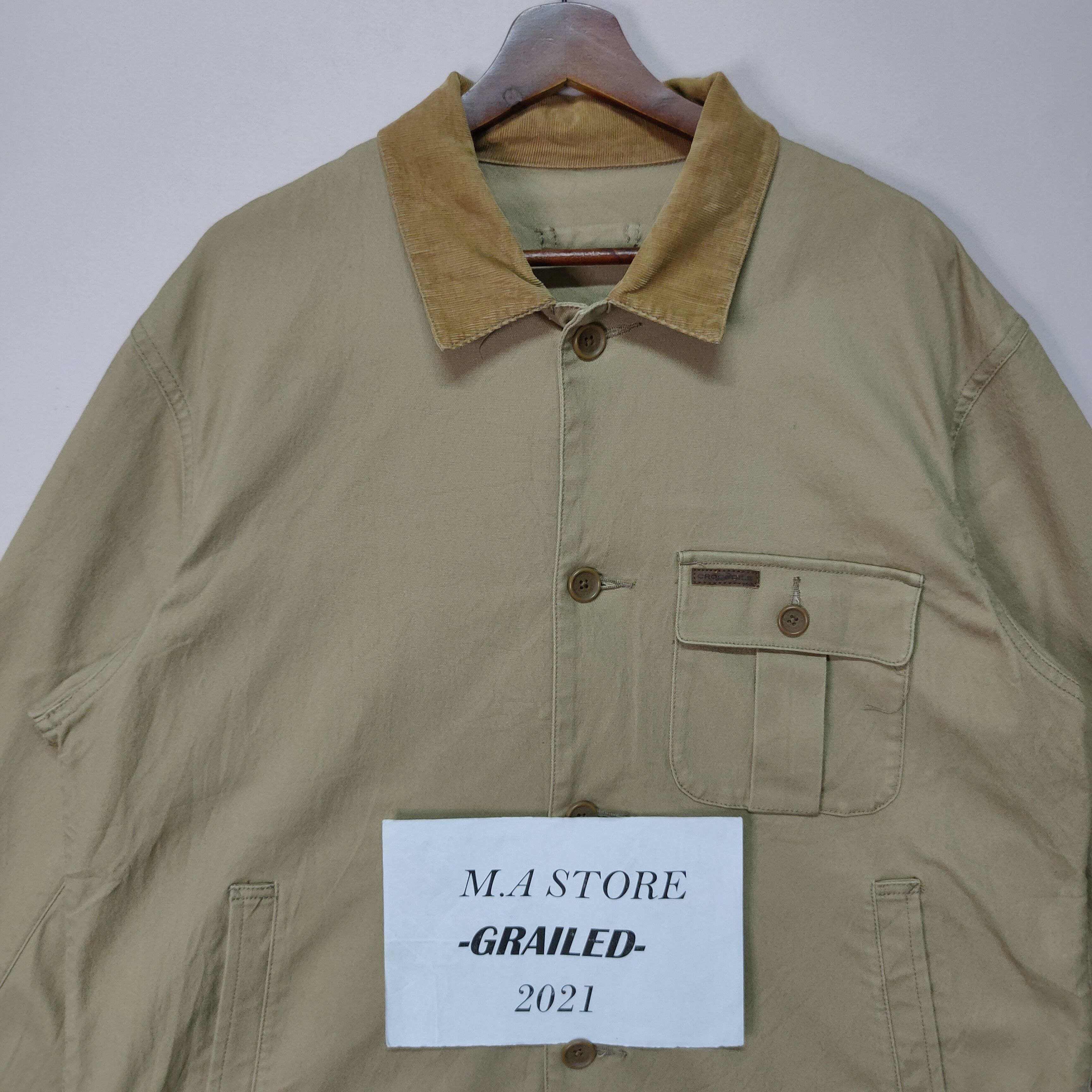 Vintage Vintage Crocodile Small Logo Button Ups Jacket Size US L / EU 52-54 / 3 - 2 Thumbnail