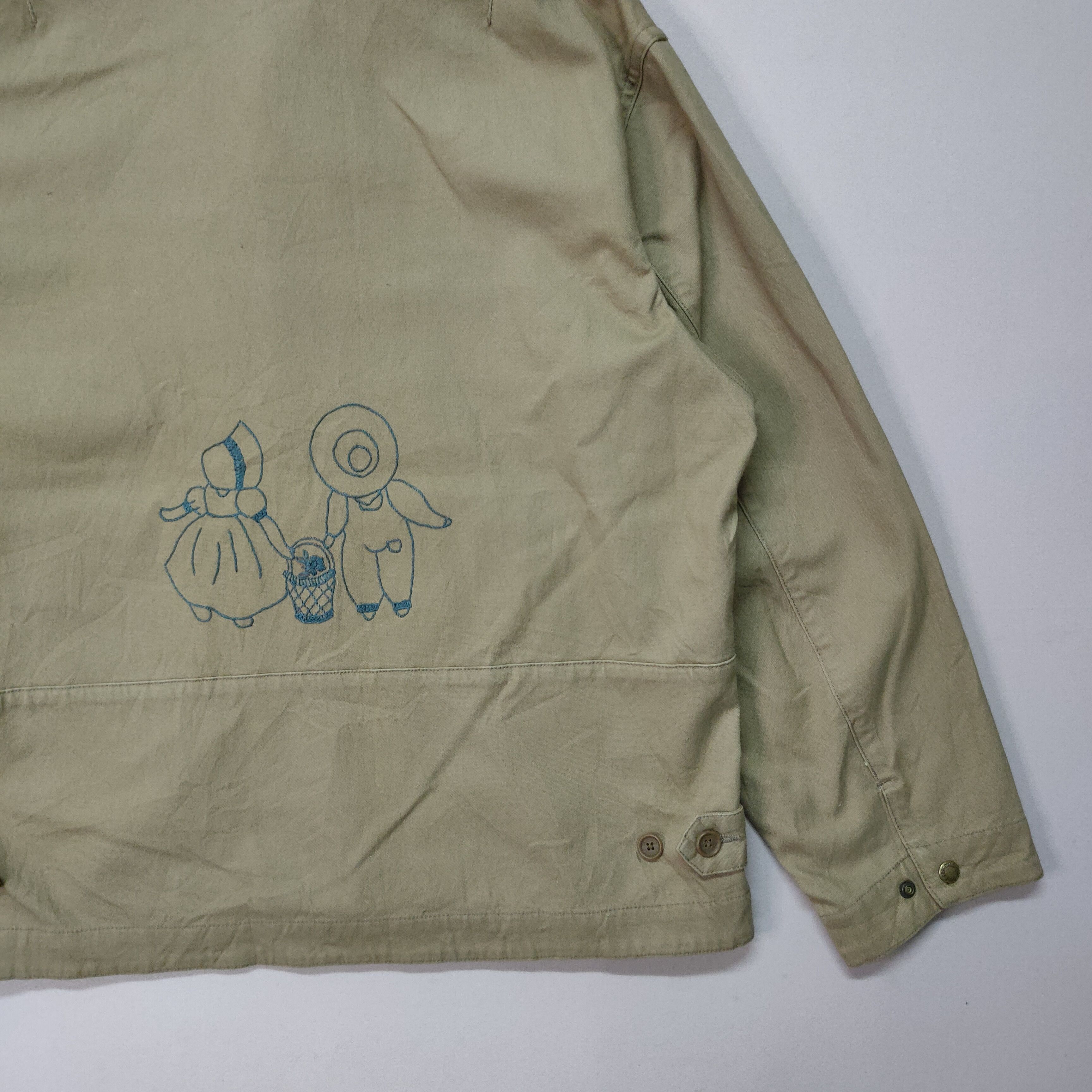 Vintage Vintage Crocodile Small Logo Button Ups Jacket Size US L / EU 52-54 / 3 - 9 Thumbnail