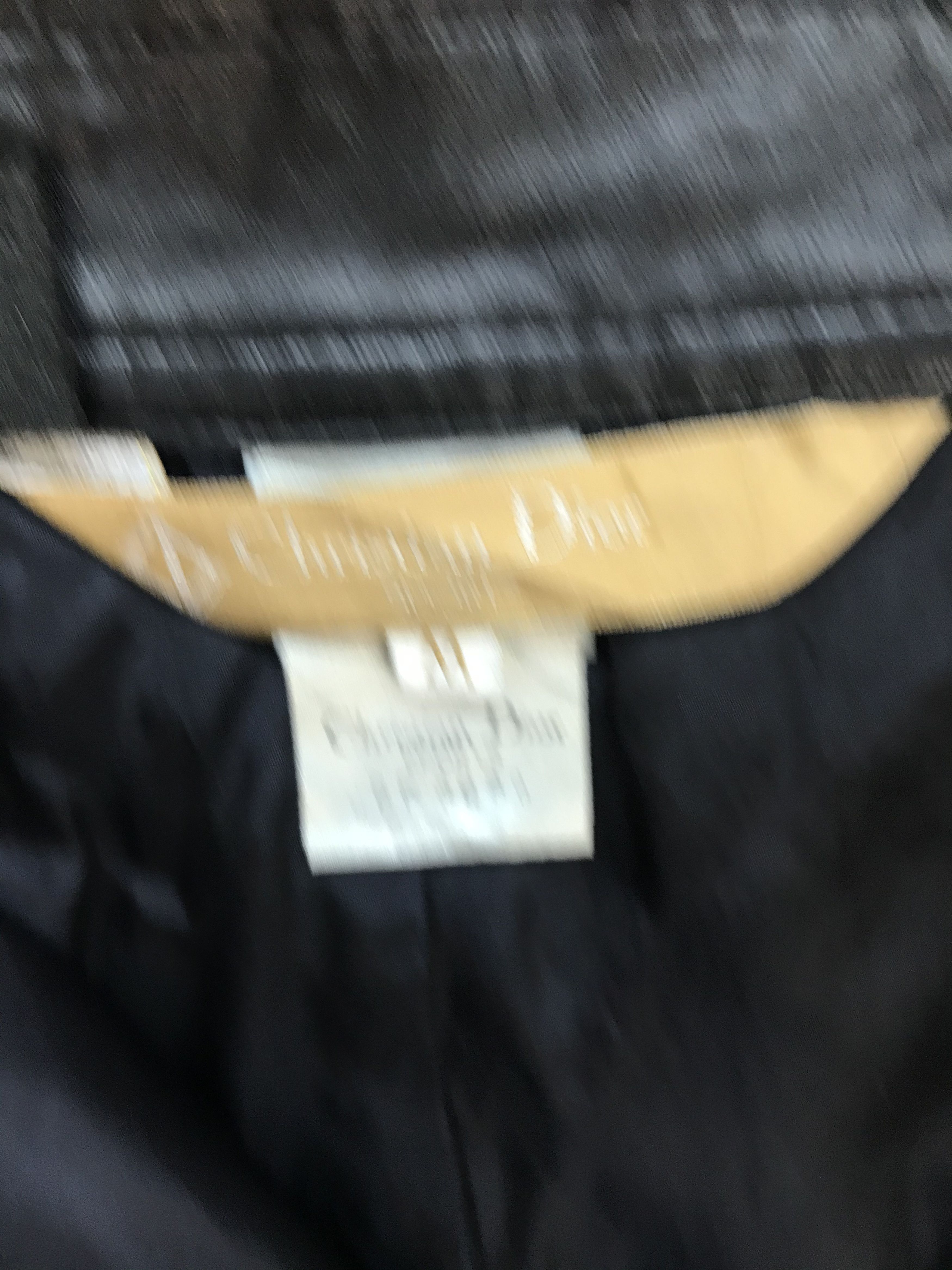 Genuine Leather CHRISTIAN DIOR SPORTS Leather Skirt Size 26" / US 2 / IT 38 - 7 Thumbnail