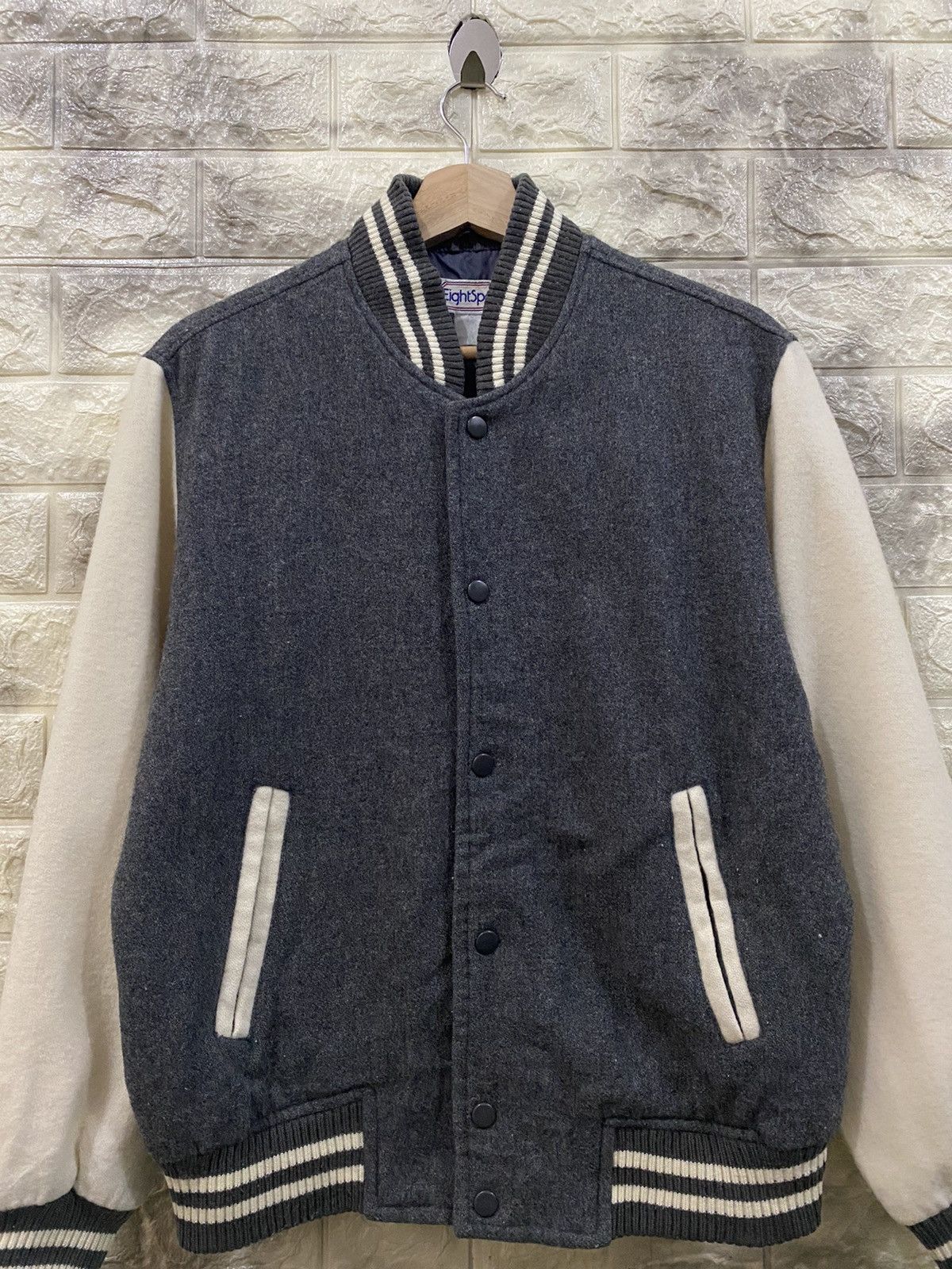 Vintage Vintage Eight Sport varsity jacket Size US M / EU 48-50 / 2 - 2 Thumbnail