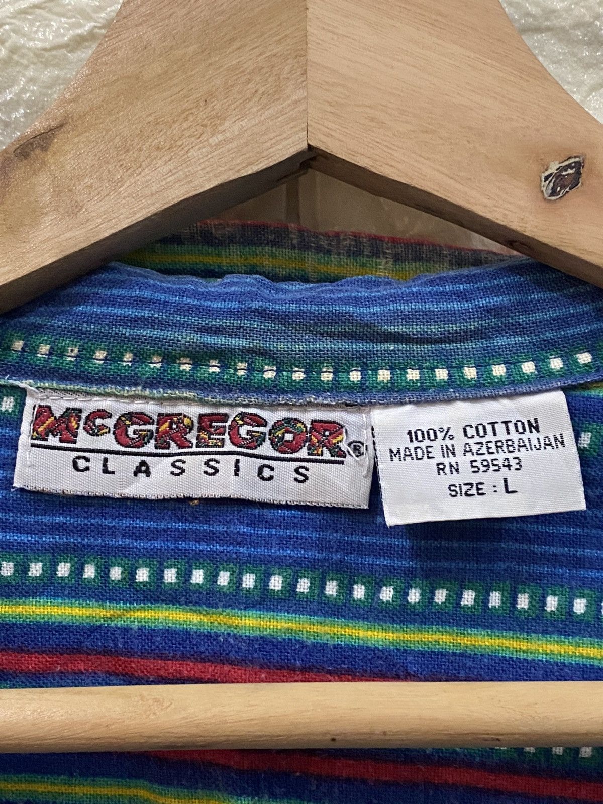 McGregor × Vintage Vintage McGREGOR Classic button up shirt Size US L / EU 52-54 / 3 - 11 Thumbnail