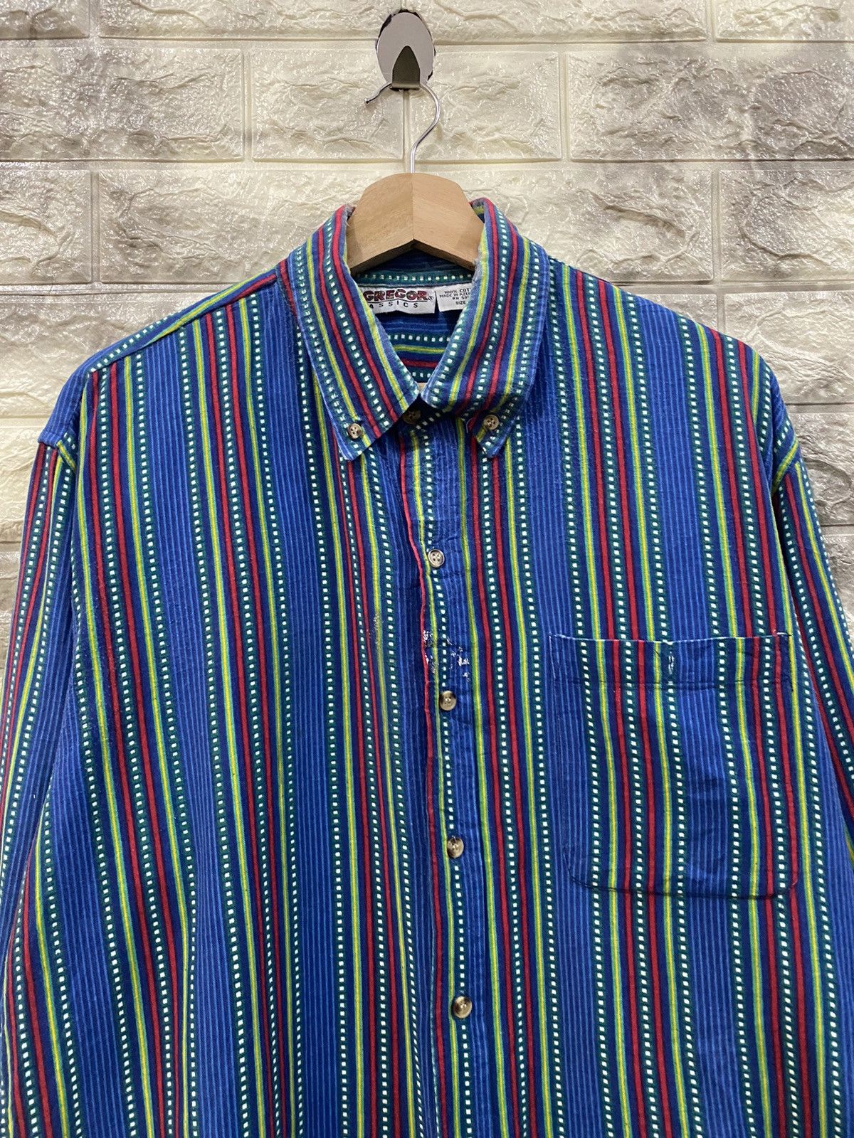 McGregor × Vintage Vintage McGREGOR Classic button up shirt Size US L / EU 52-54 / 3 - 5 Thumbnail