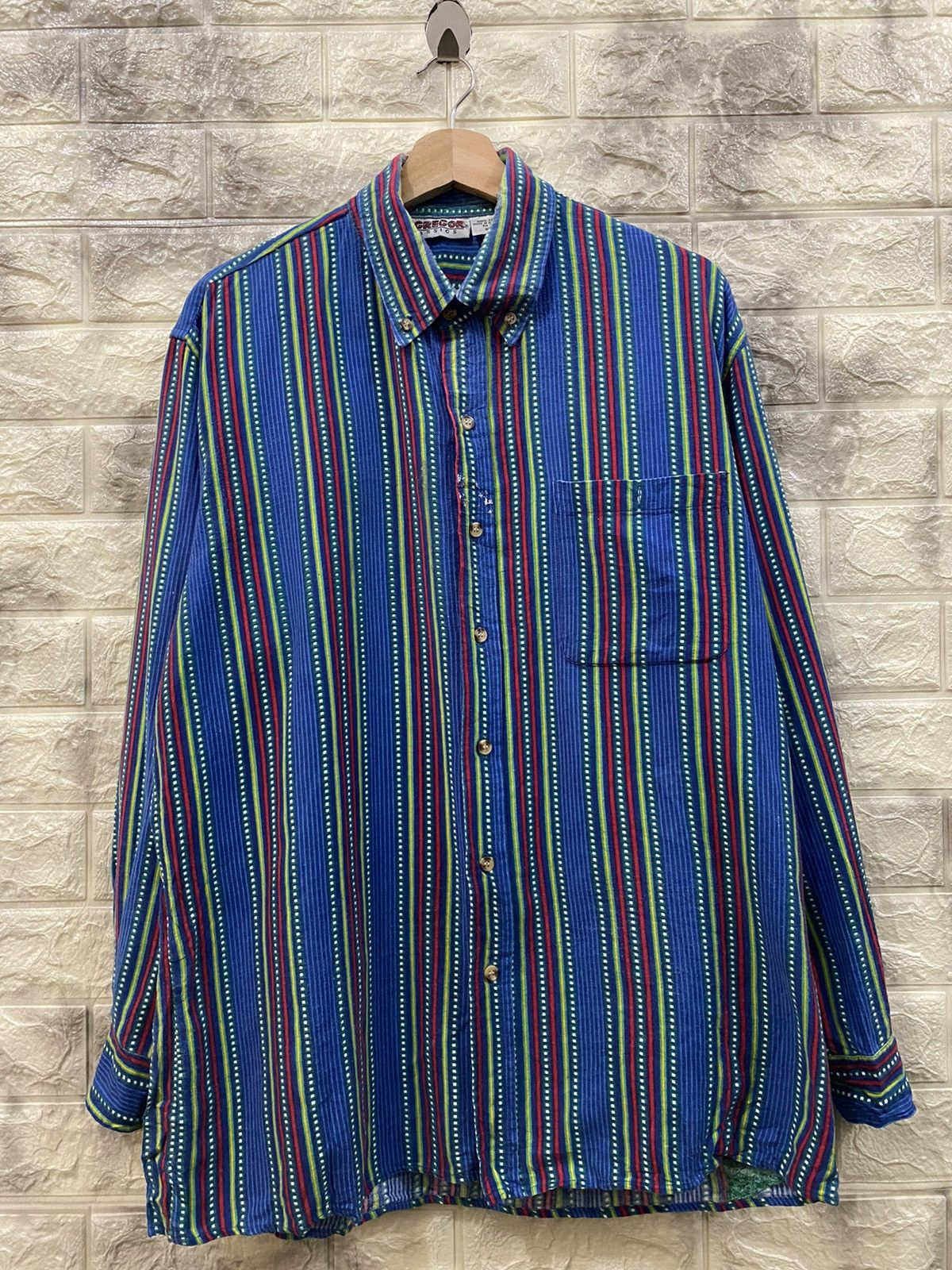 McGregor × Vintage Vintage McGREGOR Classic button up shirt Size US L / EU 52-54 / 3 - 1 Thumbnail