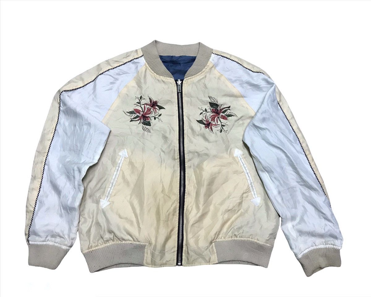 Japanese Brand Sukajan reversible jacket Size US M / EU 48-50 / 2 - 1 Thumbnail