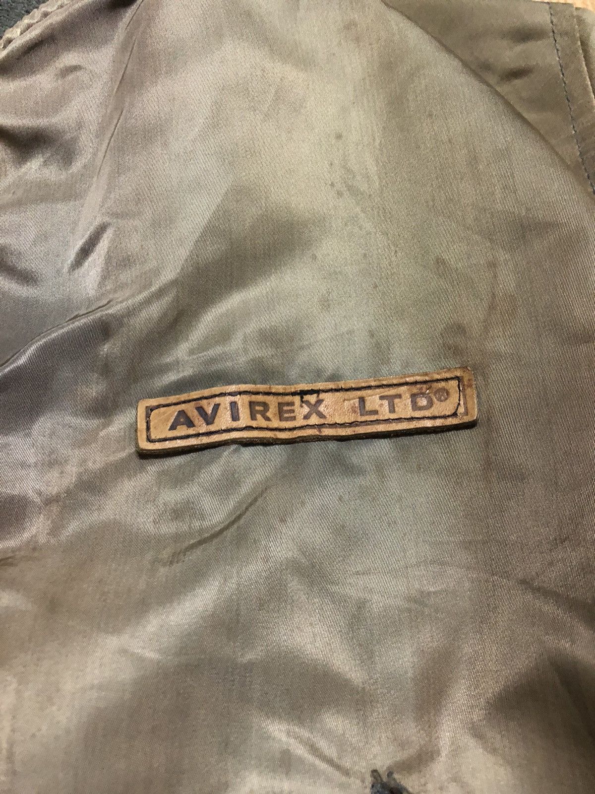 Avirex Vintage 80’s MA 1 Flyers Souvenir Jacket Avirex Vietnam War Size US M / EU 48-50 / 2 - 8 Thumbnail