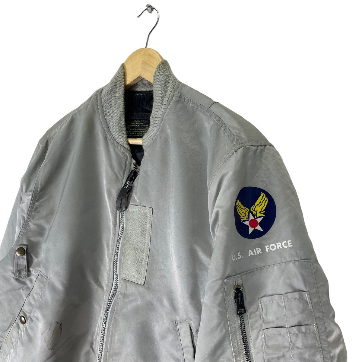 I. Spiewak And Sons × Usaf × Vintage ❄️I SPIEWAK AND SON AIR FORCE MA1  MILITARY FLYER JACKET | Grailed