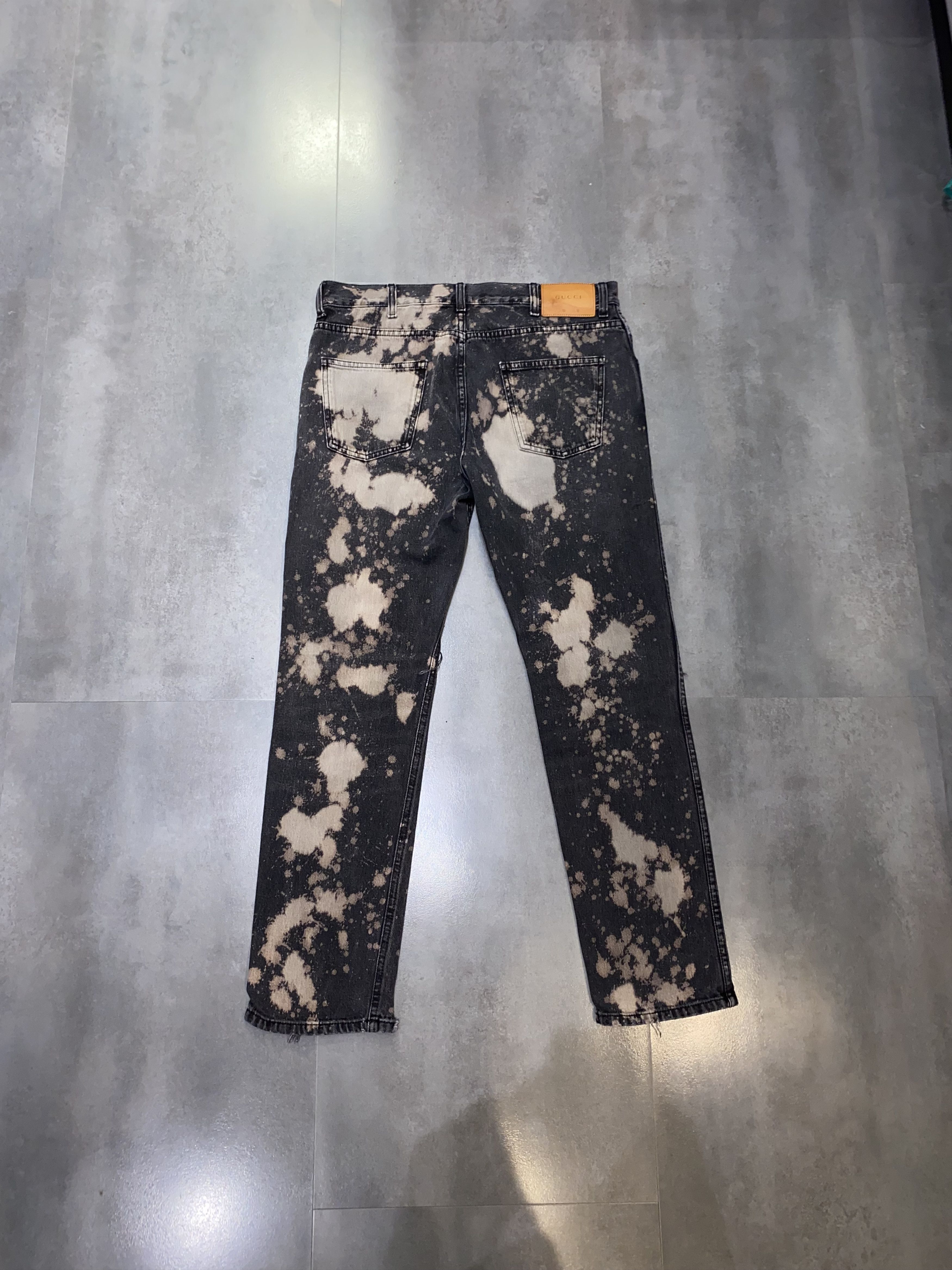Gucci Rare! Gucci Distressed Acid Bleached Denim Pants Size US 32 / EU 48 - 5 Thumbnail