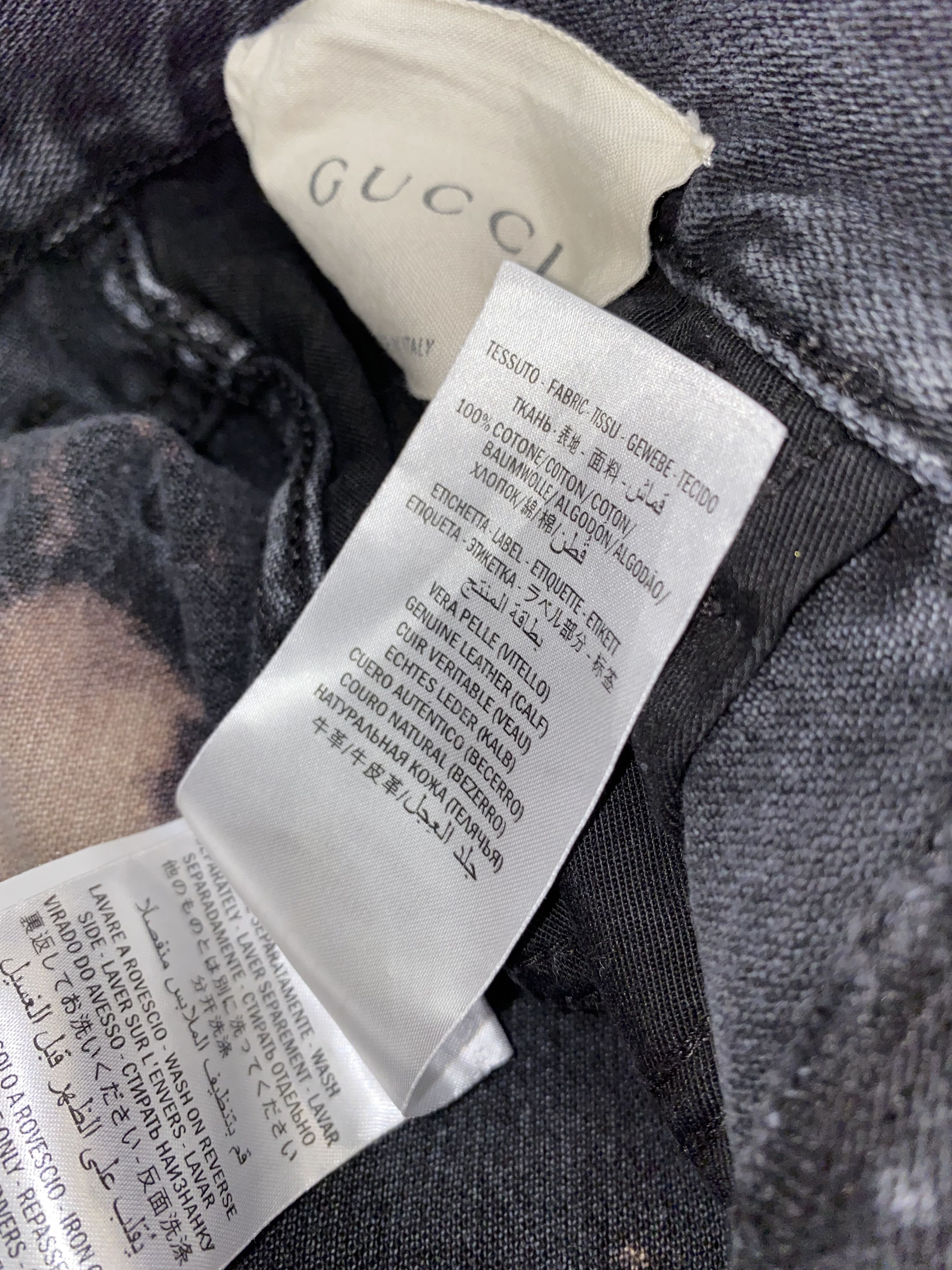 Gucci Rare! Gucci Distressed Acid Bleached Denim Pants Size US 32 / EU 48 - 19 Thumbnail