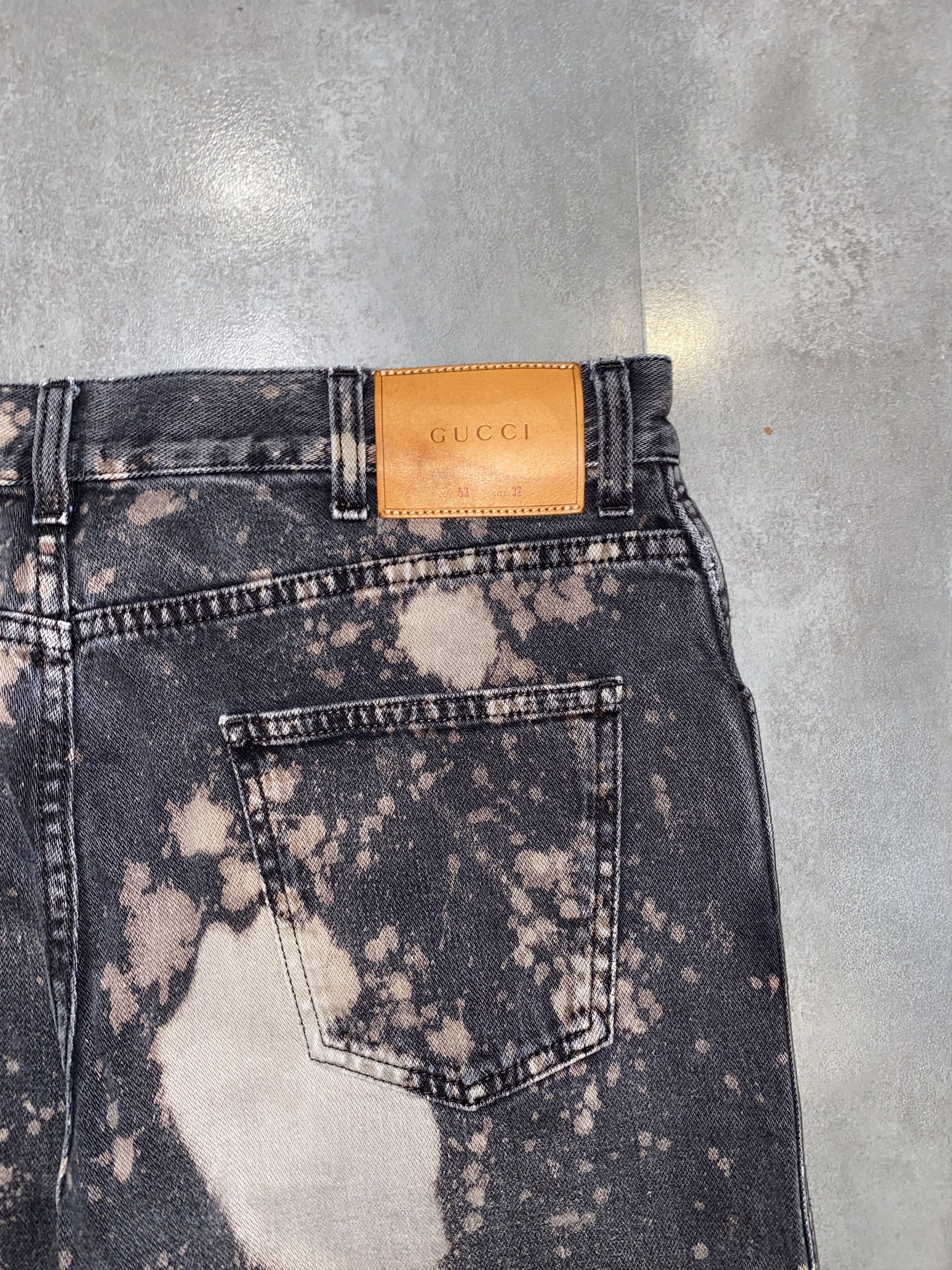 Gucci Rare! Gucci Distressed Acid Bleached Denim Pants Size US 32 / EU 48 - 6 Thumbnail