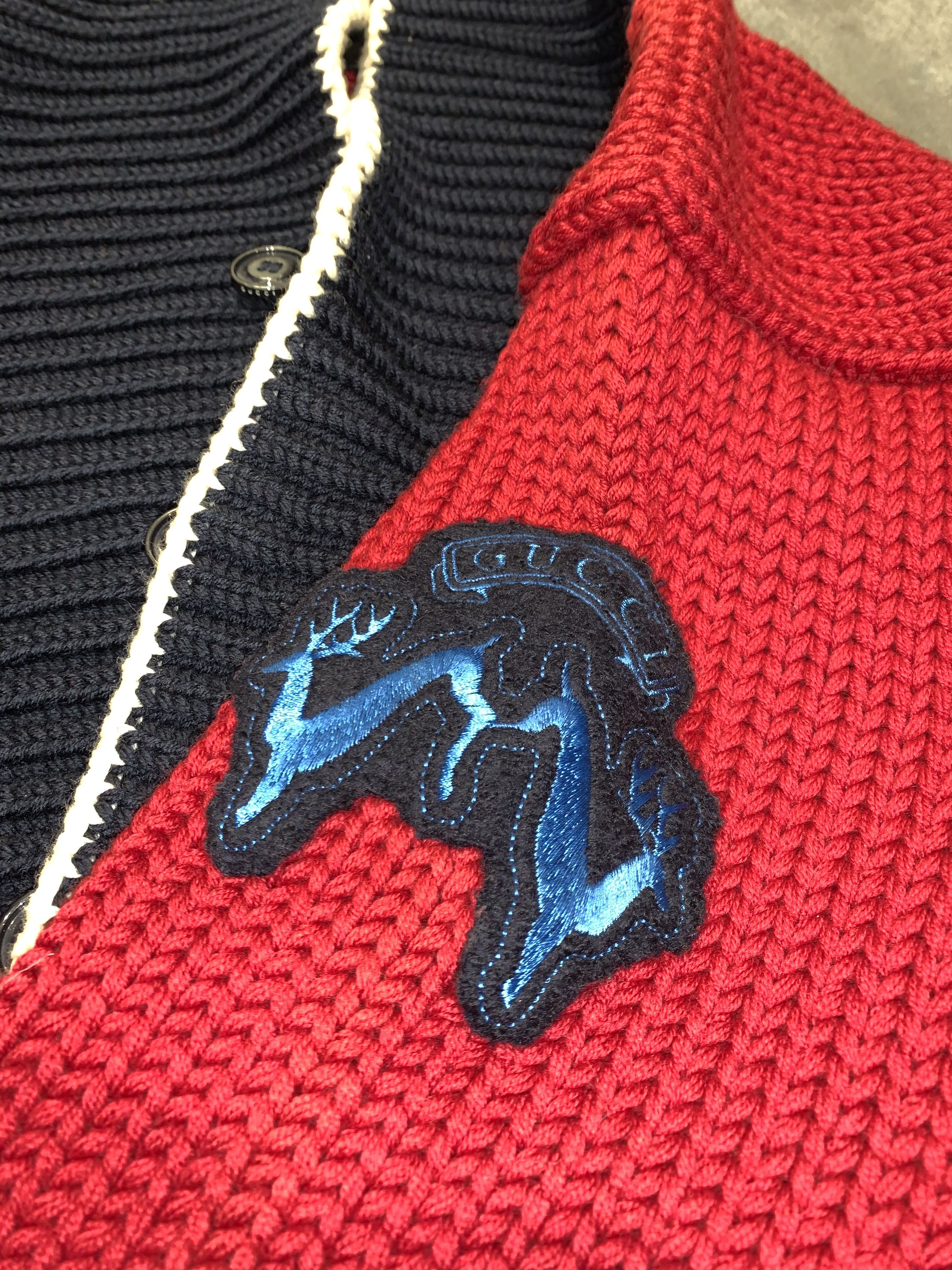 Gucci Tom Ford Era Sequin Collar Logo Gucci Handknit Wool Sweater Size US M / EU 48-50 / 2 - 10 Thumbnail