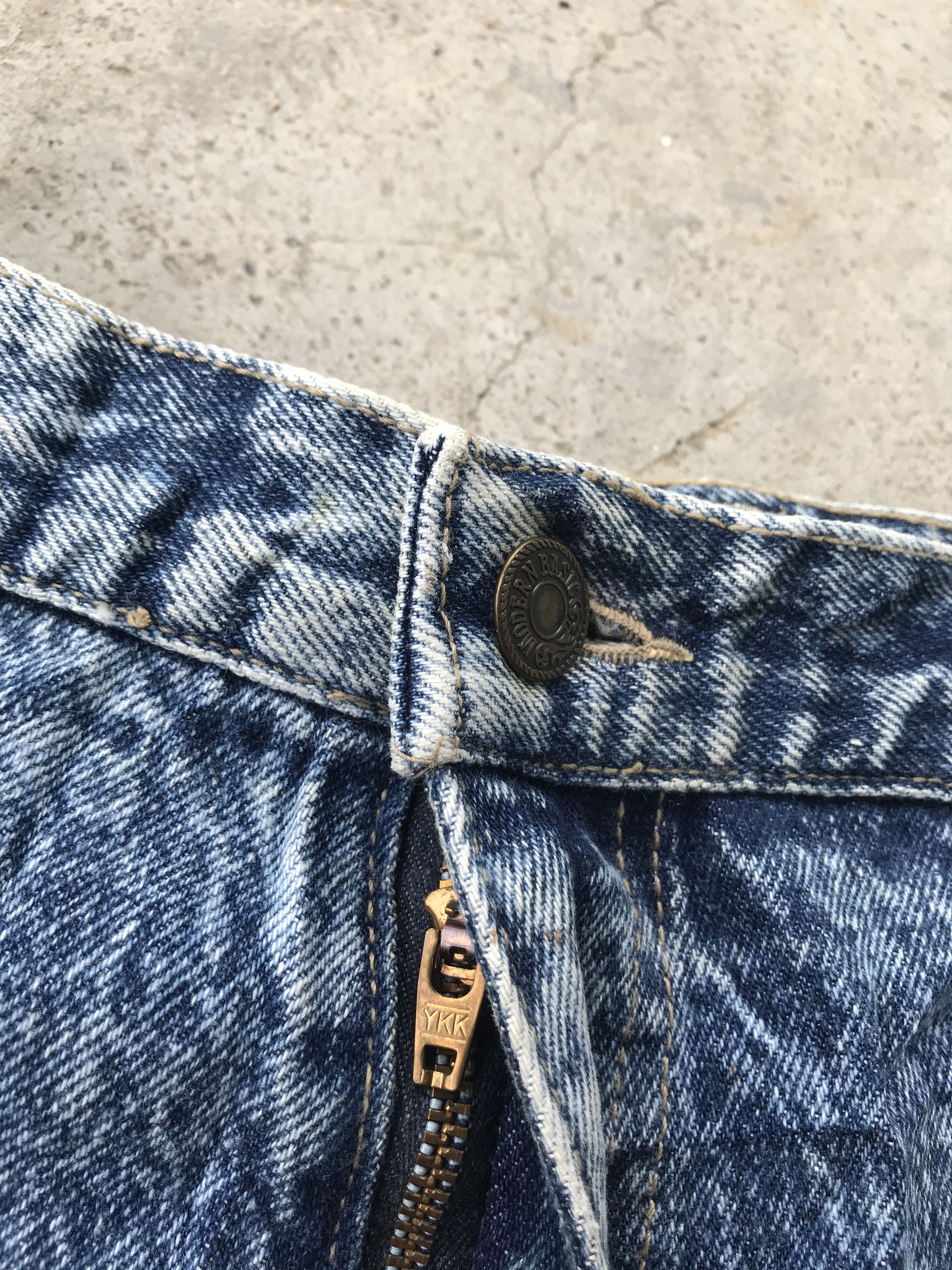 Japanese Brand Vintage Cetra acid wash denim jeans Size US 28 / EU 44 - 4 Thumbnail