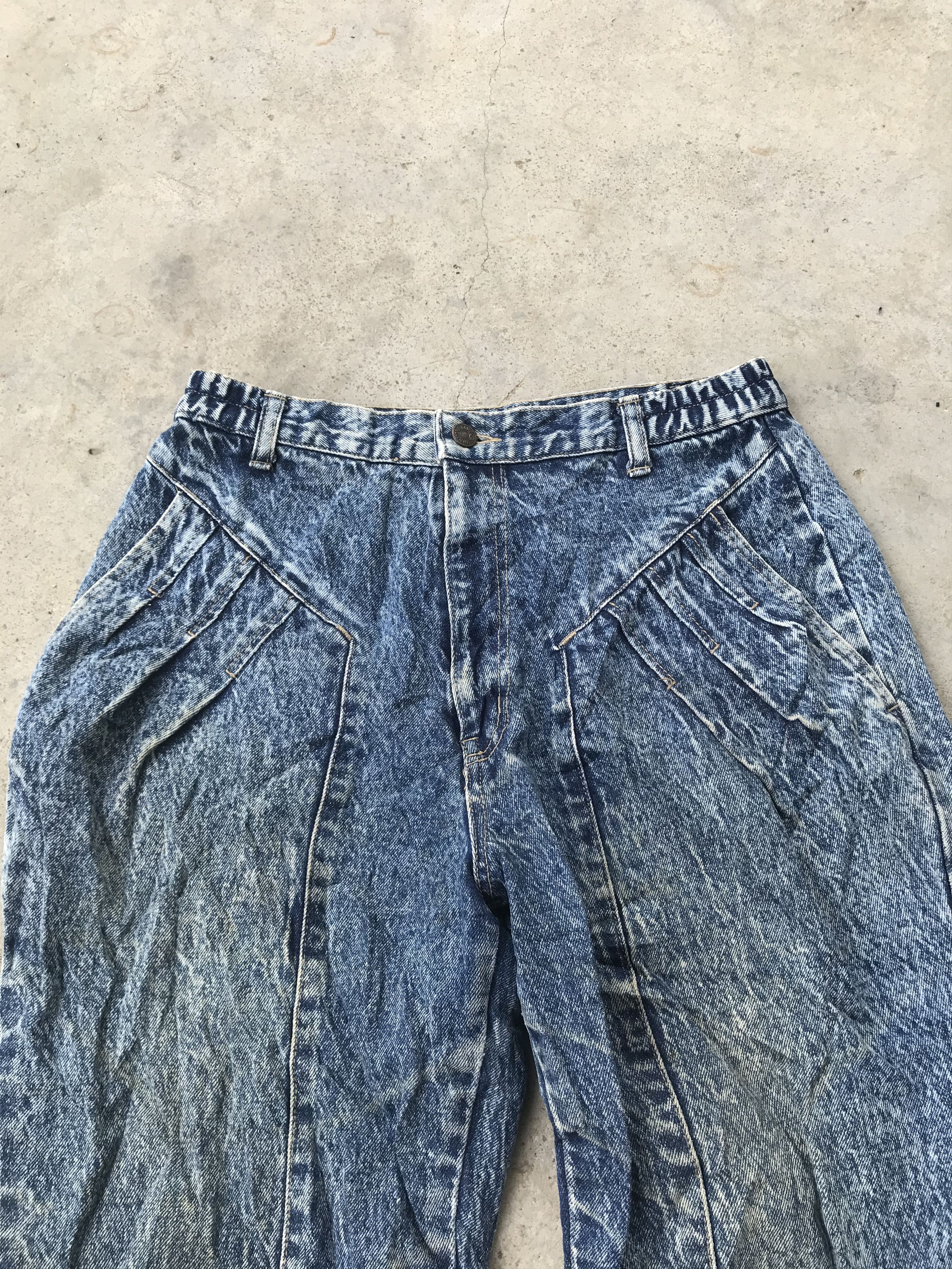 Japanese Brand Vintage Cetra acid wash denim jeans Size US 28 / EU 44 - 2 Thumbnail