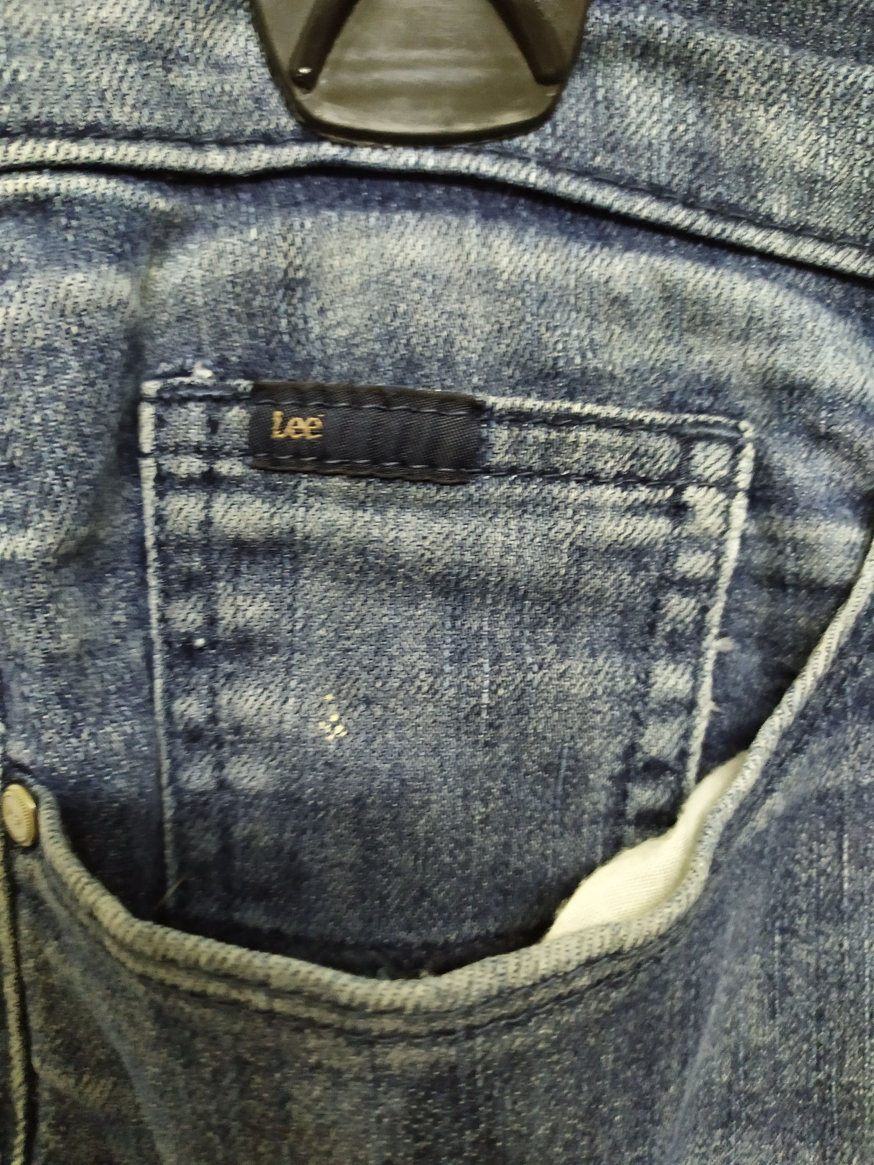 Jean × Lee LEE DISTRESSED DENIM JEAN PANTS Size US 30 / EU 46 - 8 Thumbnail