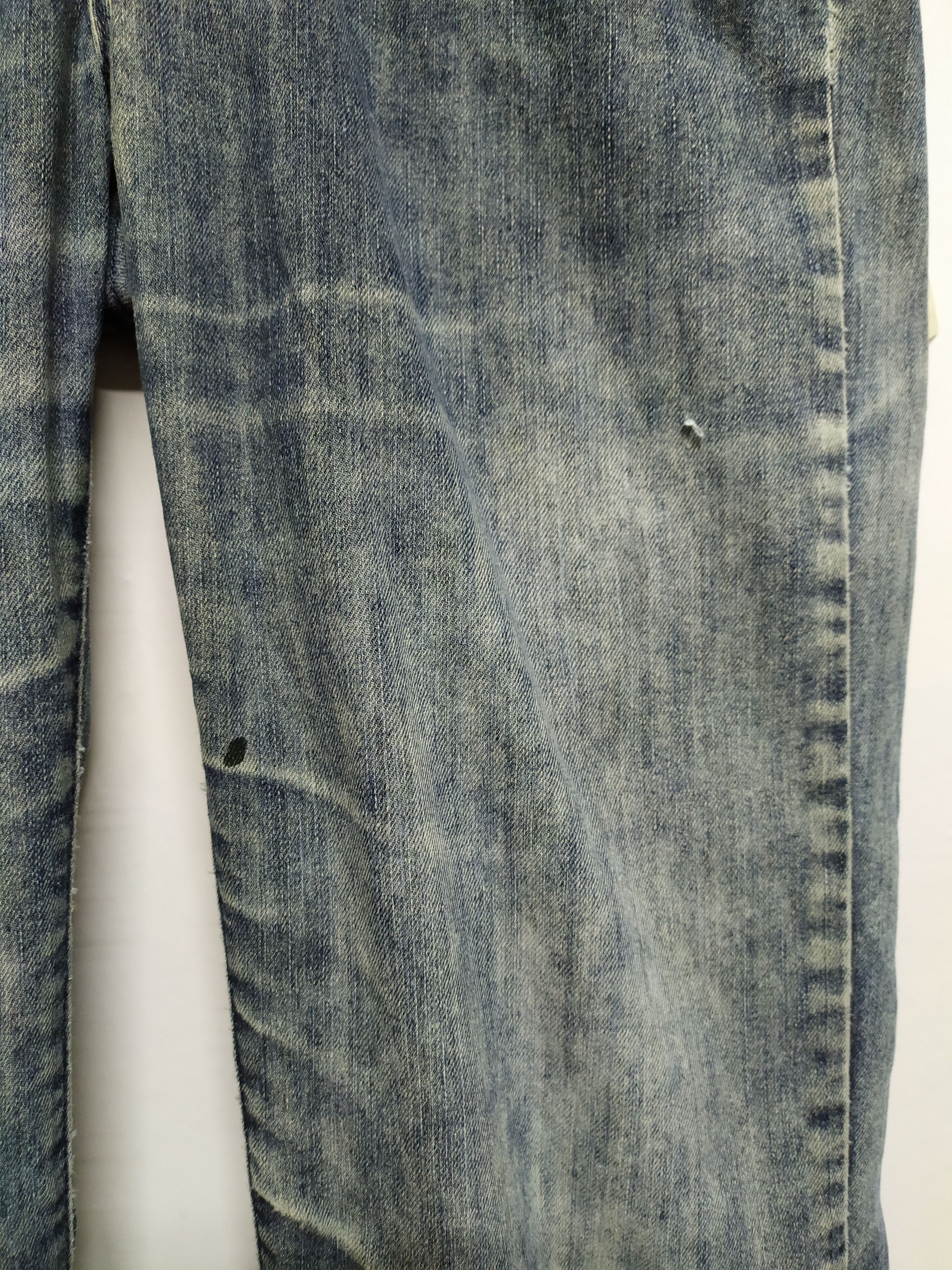 Jean × Lee LEE DISTRESSED DENIM JEAN PANTS Size US 30 / EU 46 - 5 Thumbnail