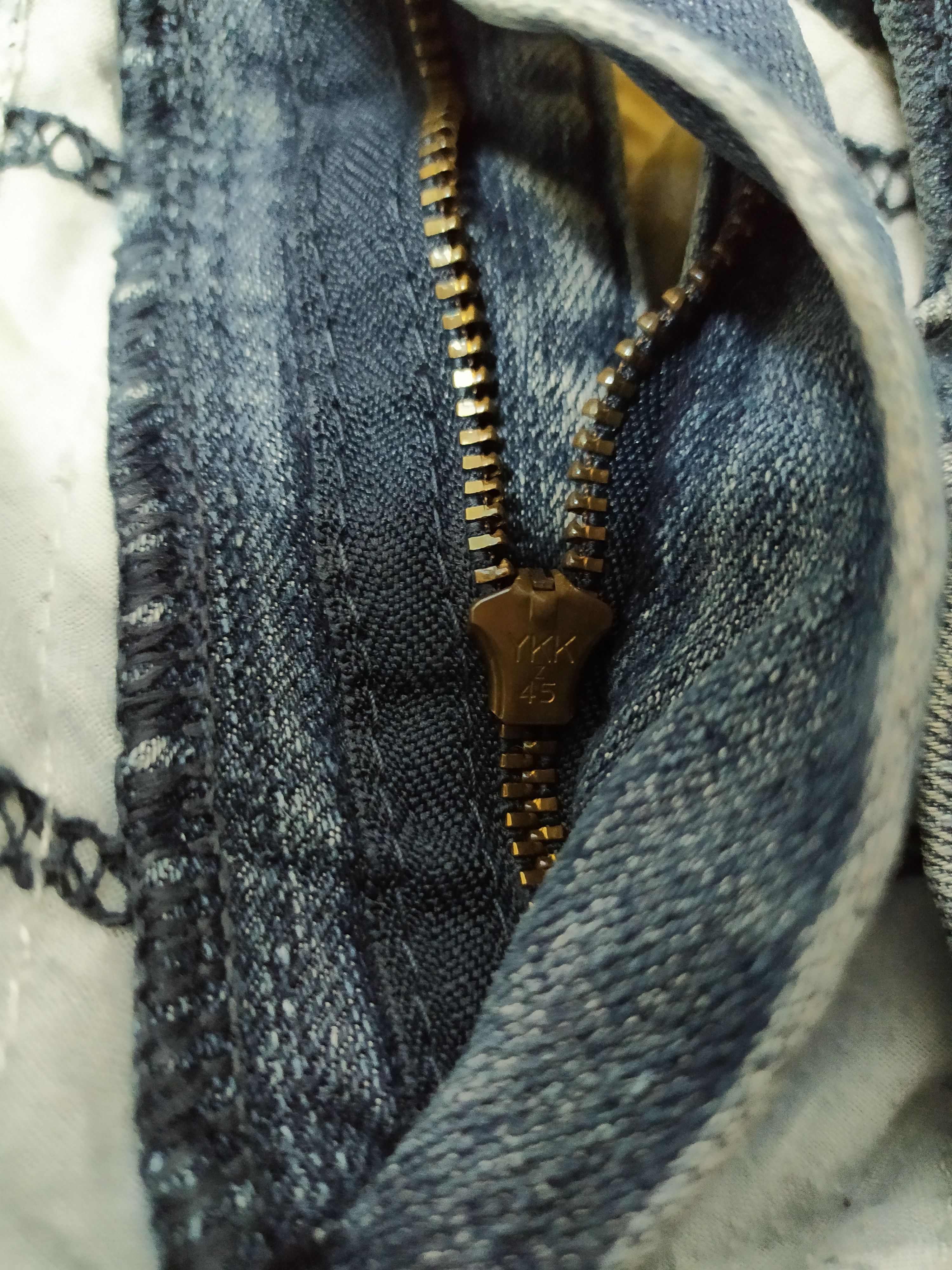 Jean × Lee LEE DISTRESSED DENIM JEAN PANTS Size US 30 / EU 46 - 10 Thumbnail