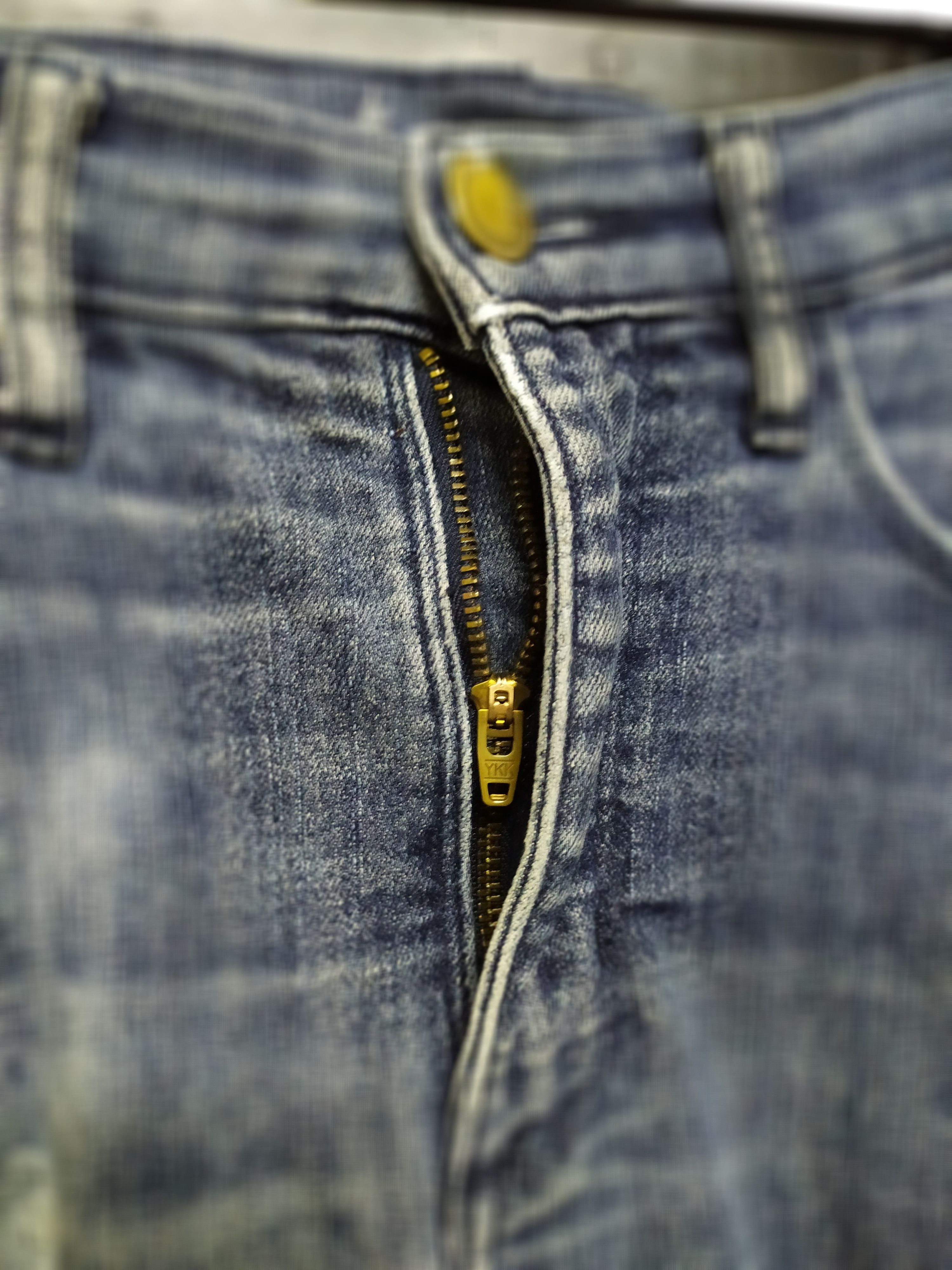 Jean × Lee LEE DISTRESSED DENIM JEAN PANTS Size US 30 / EU 46 - 3 Thumbnail