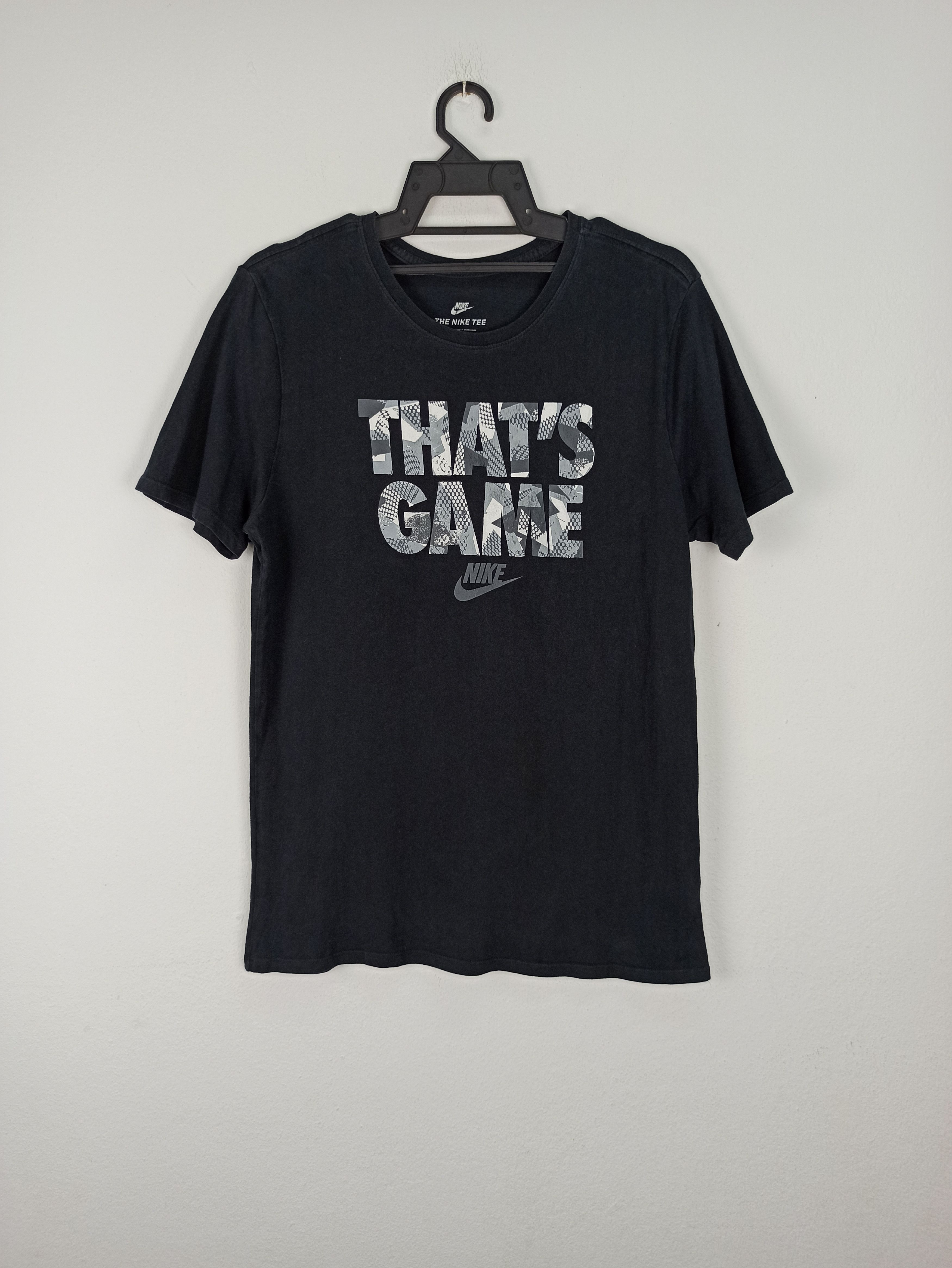 Rare That's Game Nike Tshirt Black Colour (c37)